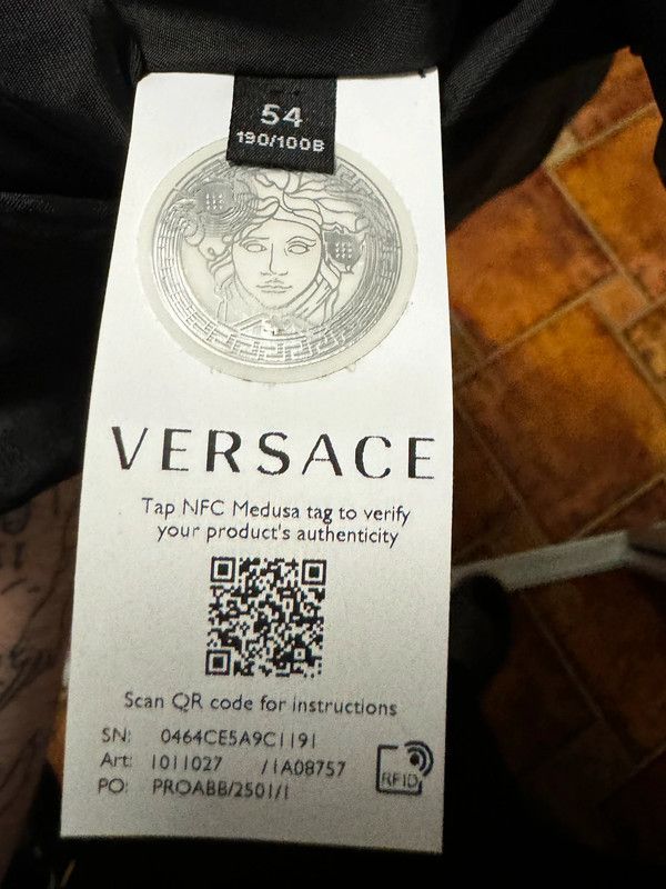 Versace Versace Leather Vest Size US L / EU 52-54 / 3 - 3 Thumbnail