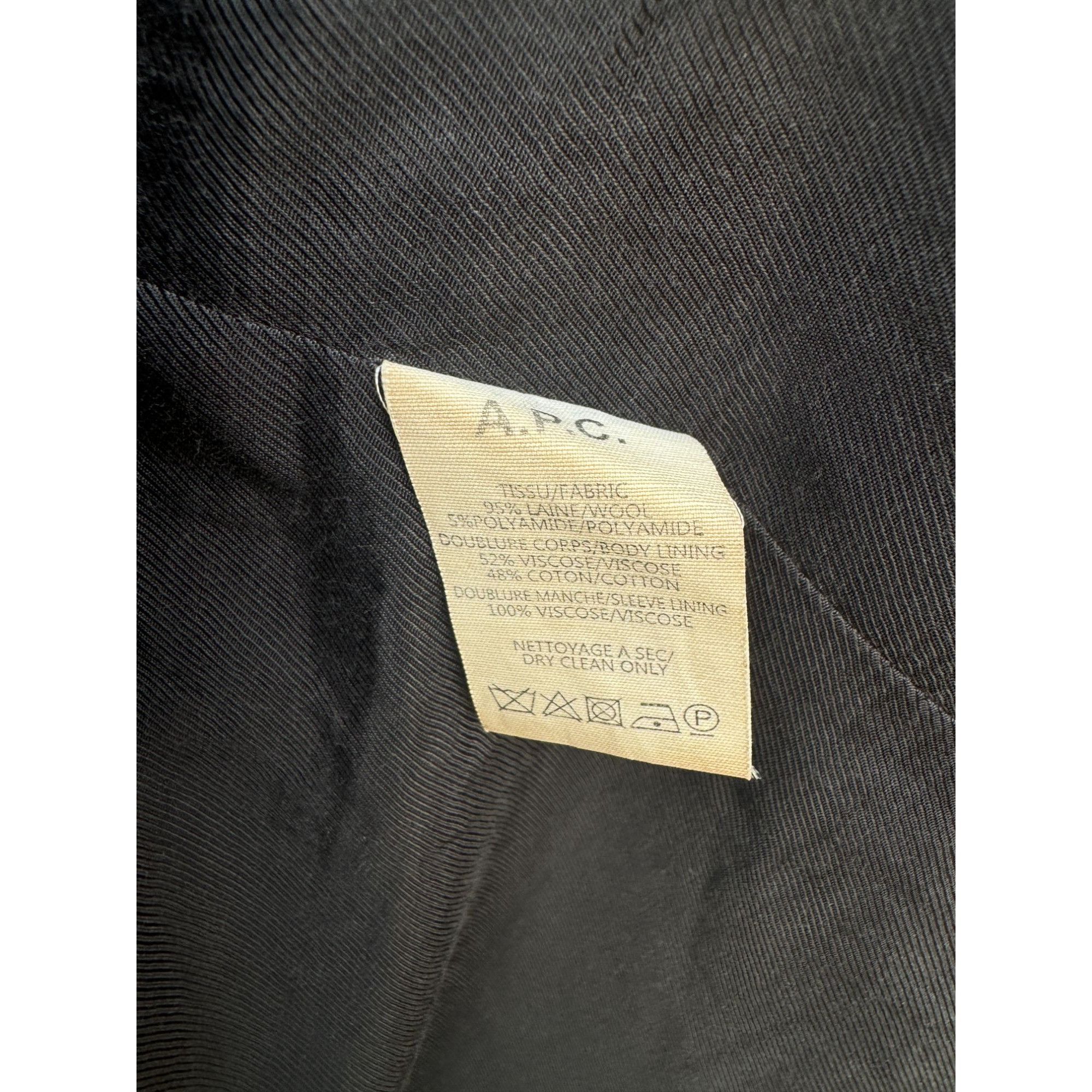 A.P.C. Women Navy Peacoat Size L / US 10 / IT 46 - 4 Thumbnail