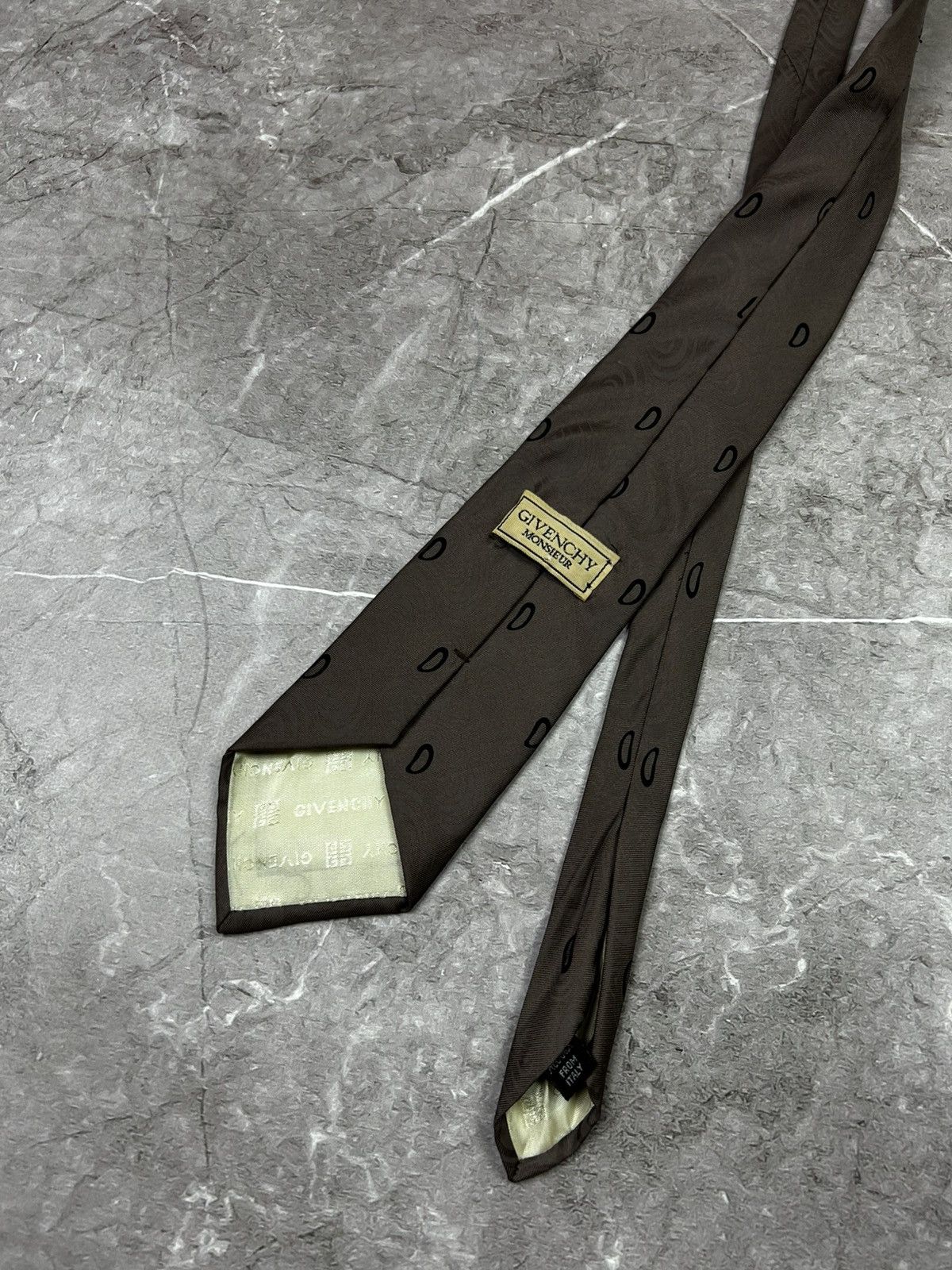 Givenchy Givenchy Monsieur limited vintage rare tie Italy design Size ONE SIZE - 3 Thumbnail