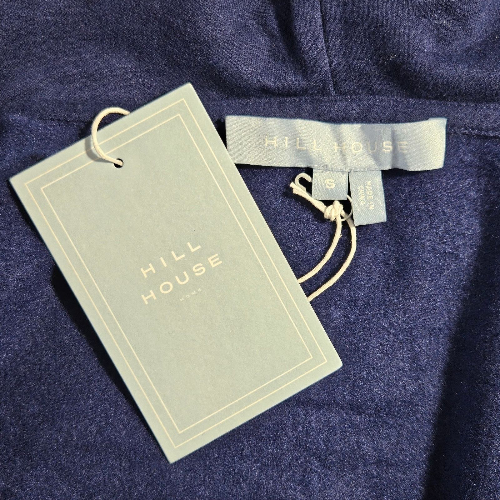 Hill House NWT Hill House The Teddy Zip Up Jacket Sz. S Navy Blue Size S / US 4 / IT 40 - 5 Thumbnail