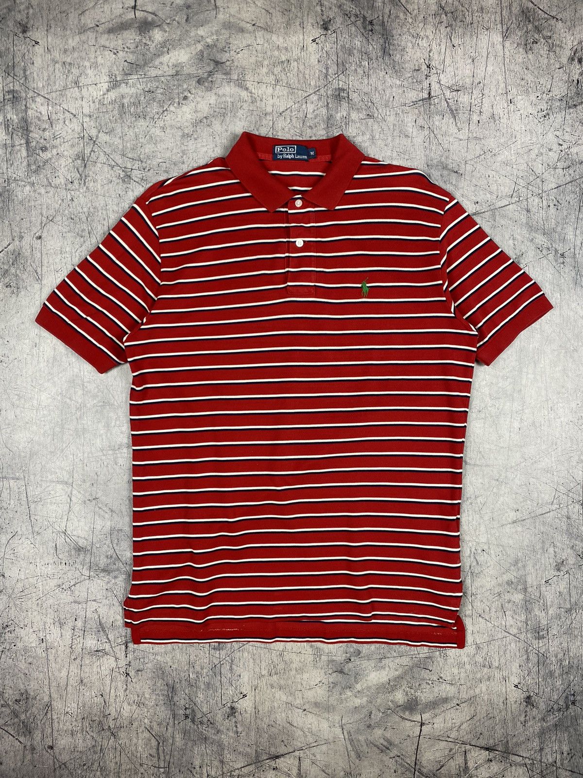 Polo Ralph Lauren Vintage Polo Ralph Lauren striped Size US M / EU 48-50 / 2 - 2 Thumbnail