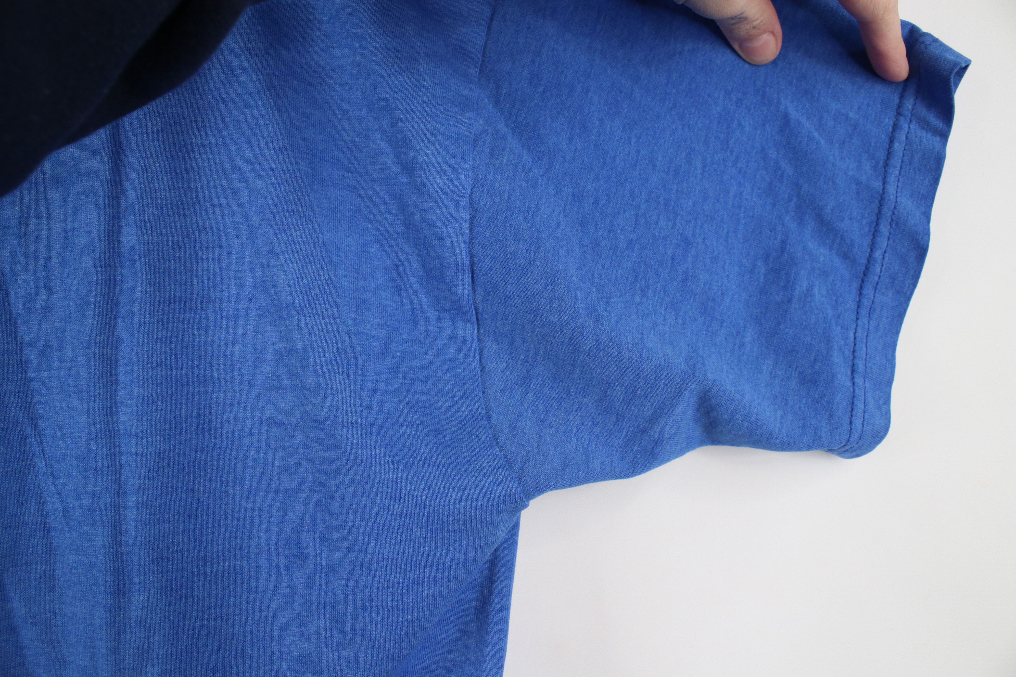 Vintage Vintage 90s Streetwear Short Sleeve T-Shirt Heather Blue Size US L / EU 52-54 / 3 - 7 Thumbnail