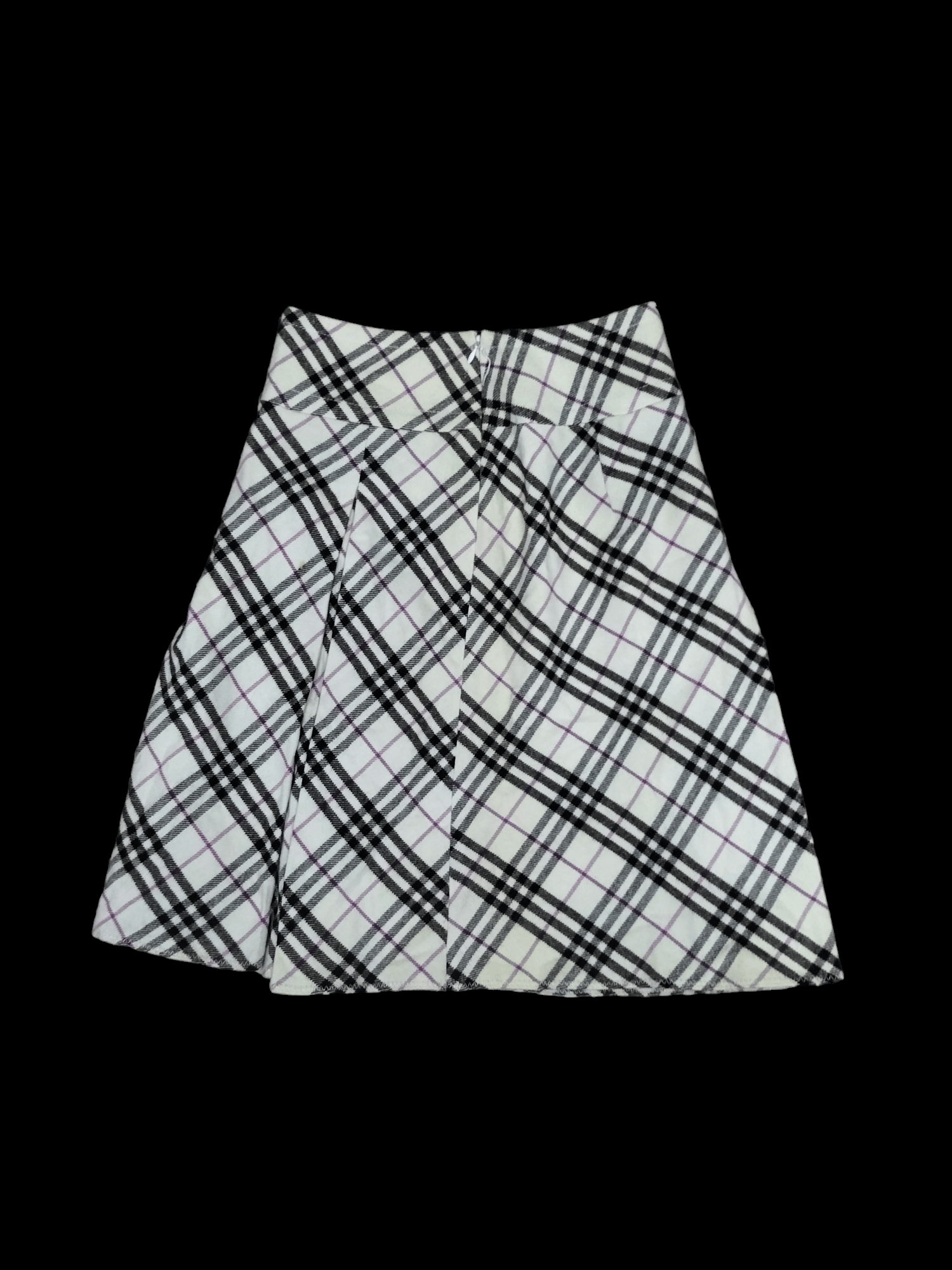 image of Burberry Nova Check Skirts in Mix, Women's (Size 28)