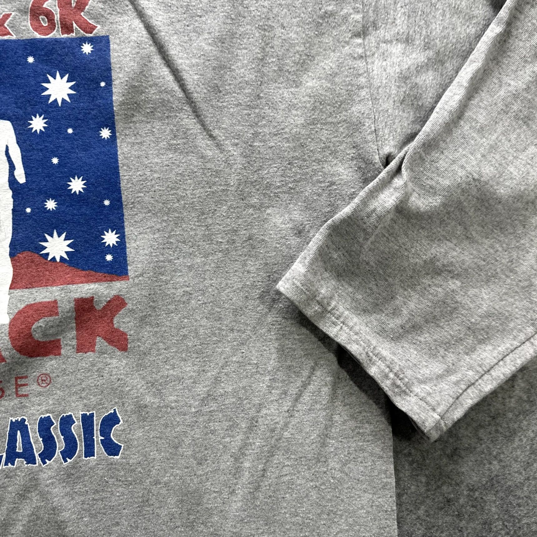 Reebok Reebok Shirt Mens XL Gray Outback Distance Classic 2007 Marathon 6K Running Size US XL / EU 56 / 4 - 7 Thumbnail
