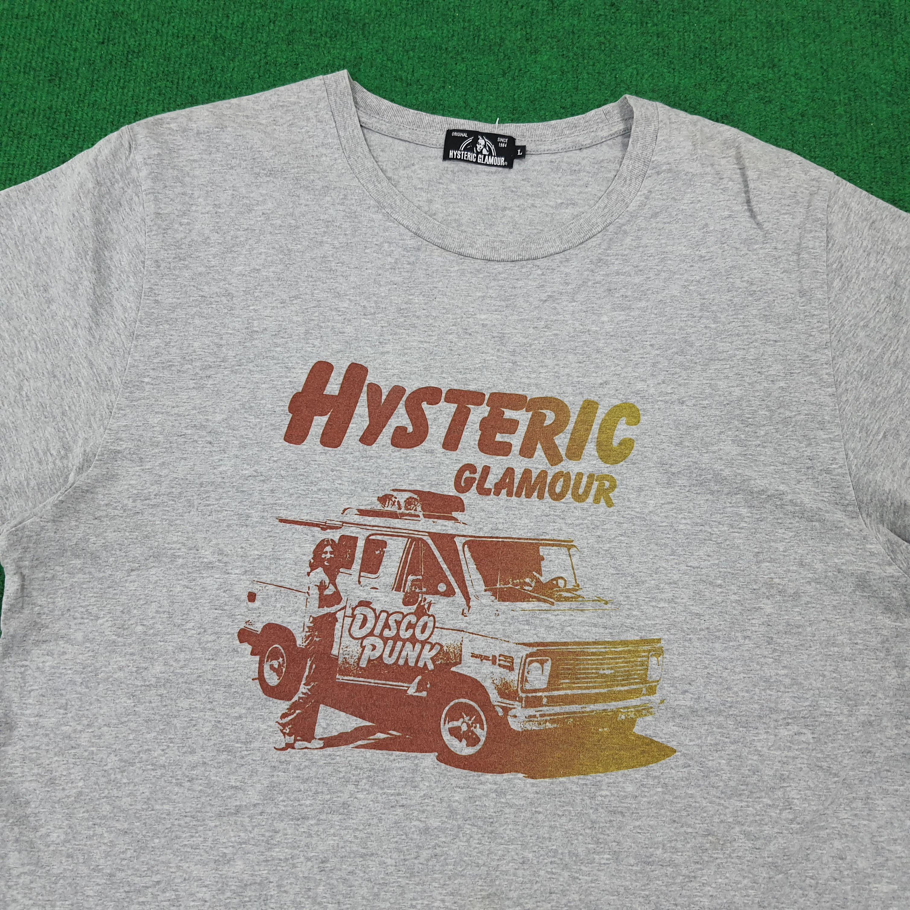 Hysteric Glamour × Japanese Brand × Vintage Vintage Hysteric Glamour Disco Punk Tshirt Size US M / EU 48-50 / 2 - 2 Thumbnail