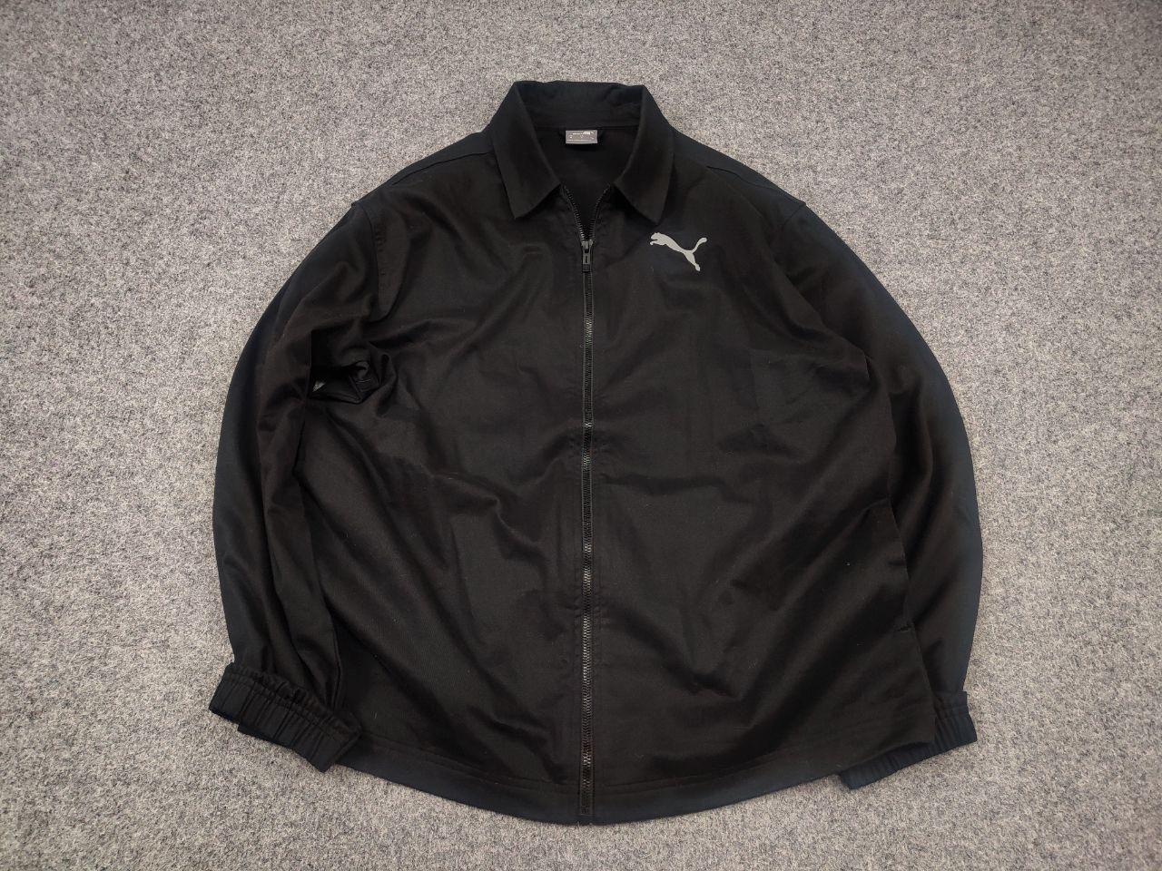 Puma Puma Wardrobe ESS Relaxed Retro Bomber Black Zip Jacket Size US M / EU 48-50 / 2 - 3 Thumbnail