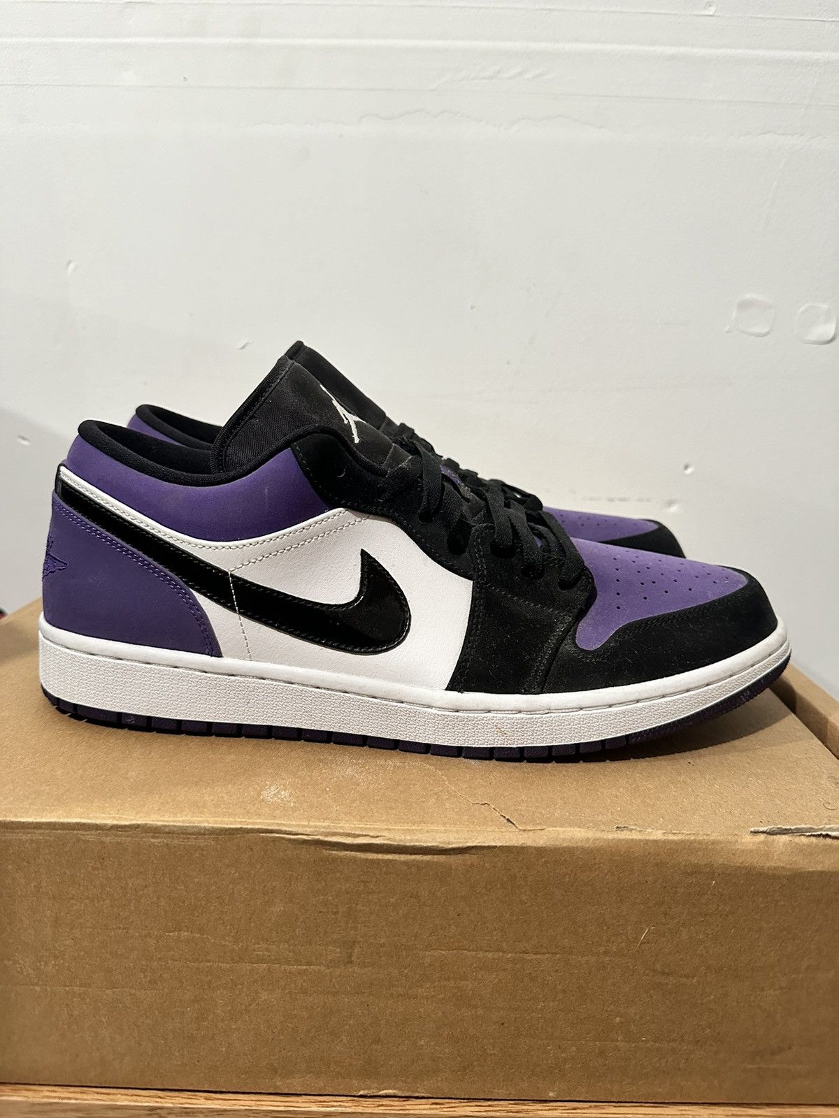 Jordan Brand Jordan 1 low court purple. Size US 13 / EU 46 - 1 Thumbnail