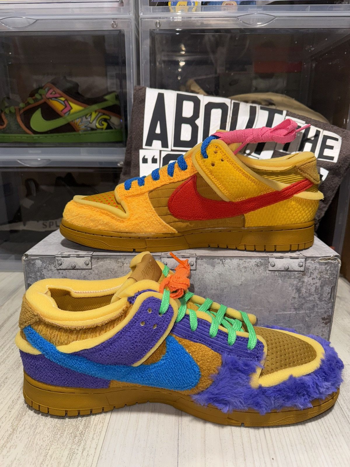 Cactus Plant Flea Market × Nike CPFM x Nike Dunk Low Swamp Sponge Psychic Purple Size US 12 / EU 45 - 3 Thumbnail