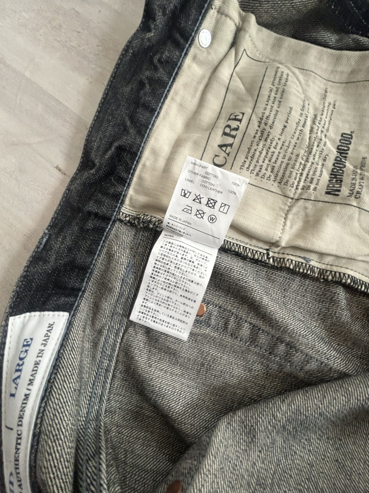 Neighborhood NEIGHBORHOOD 212 SAVAGE . DP MID / C-PT BLACK LARGE Size US 36 / EU 52 - 6 Thumbnail
