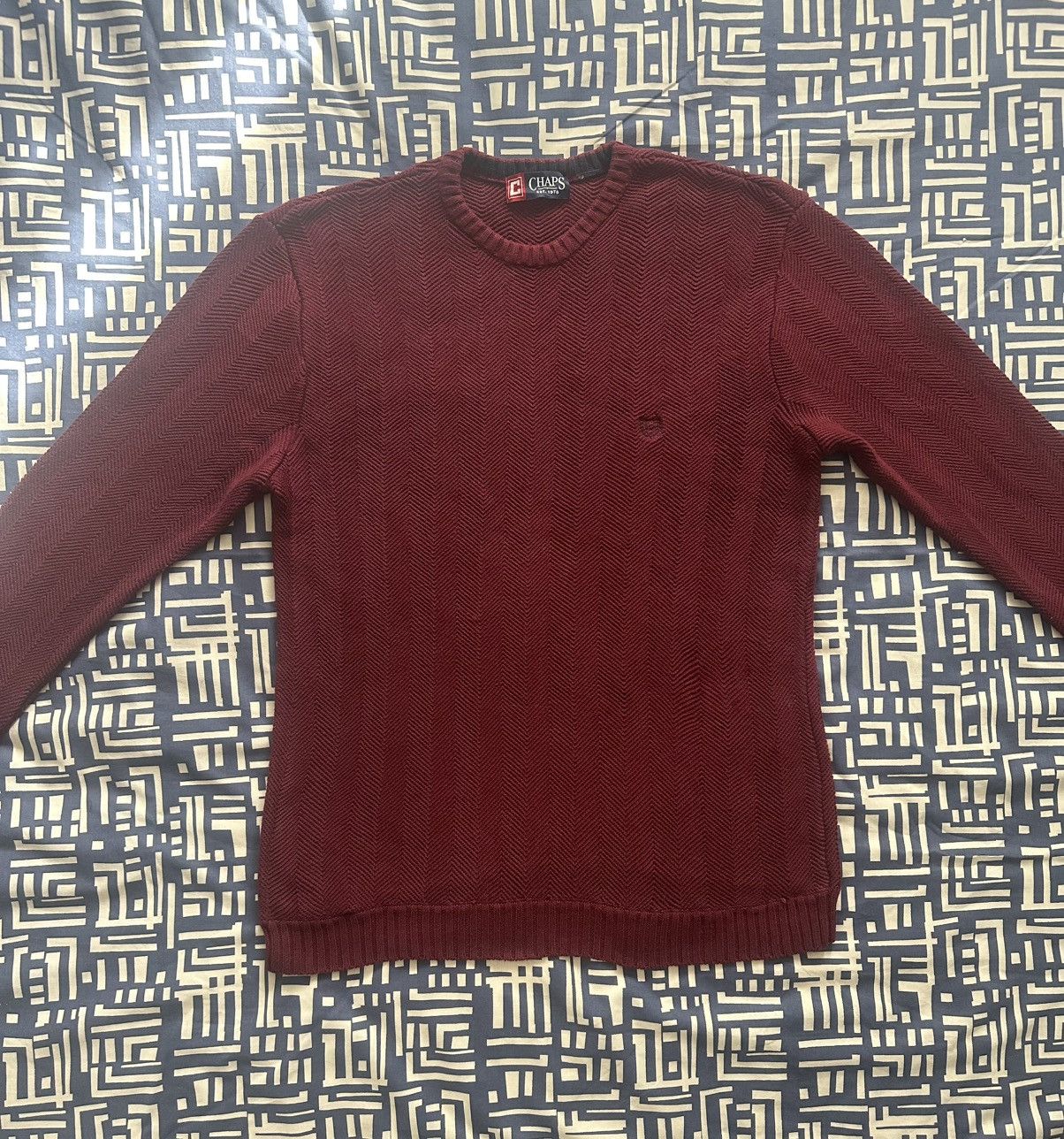 Chaps Ralph Lauren Vintage Chaps Ralph Lauren Knit Sweater Size US XL / EU 56 / 4 - 2 Thumbnail
