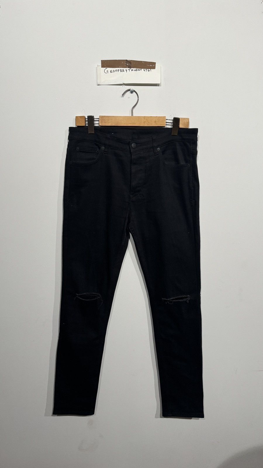 Ksubi × Travis Scott Ksubi X Travis Scott Chitch Black Flame Jeans