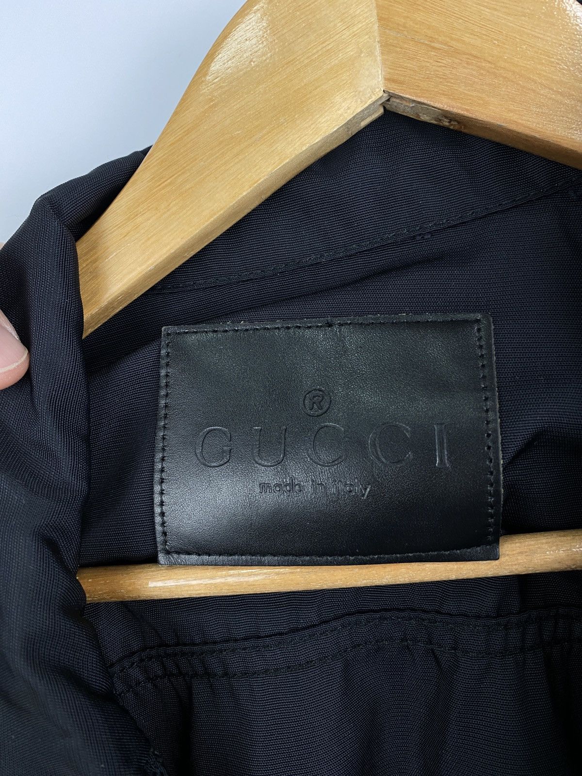 Gucci 🇮🇹 Vintage Y2K Gucci X Tom Ford Nylon Jacket Rare Retro Size US M / EU 48-50 / 2 - 5 Thumbnail