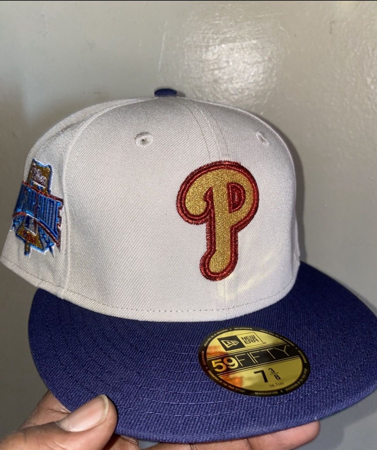 New Era NEW ERA PHILI Sz 3/8! Size ONE SIZE - 1 Thumbnail