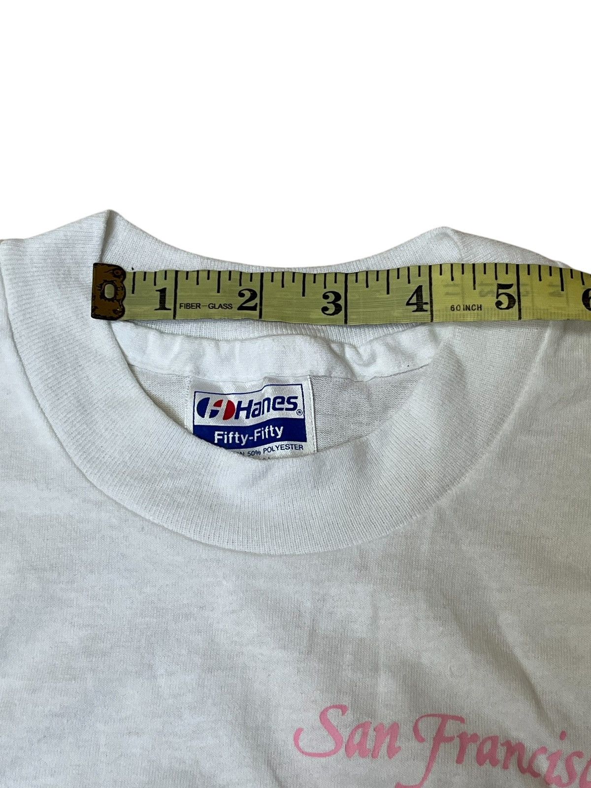 Vintage NICE🔥VINTAGE 80s CAT SAN FRANCISCO 50/50 TEE SHIRT Size US M / EU 48-50 / 2 - 10 Thumbnail