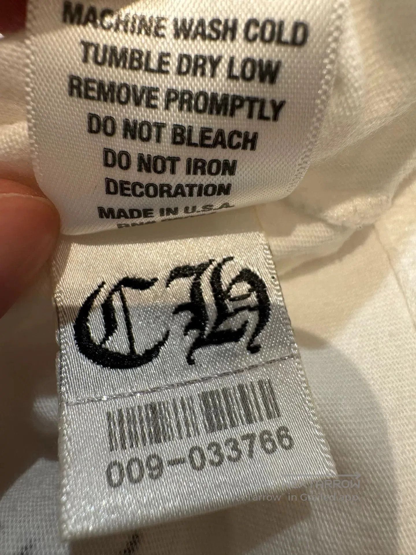 Chrome Hearts Chrome Hearts LA City Limited White Tee. Size US S / EU 44-46 / 1 - 6 Thumbnail