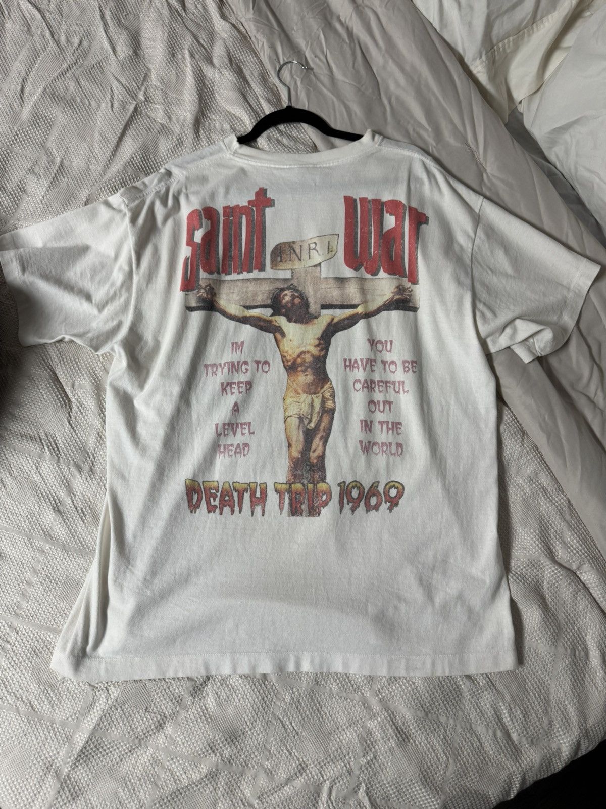 Saint Michael Saint Michael Jesus T Shirt Size XL Size US XL / EU 56 / 4 - 2 Thumbnail