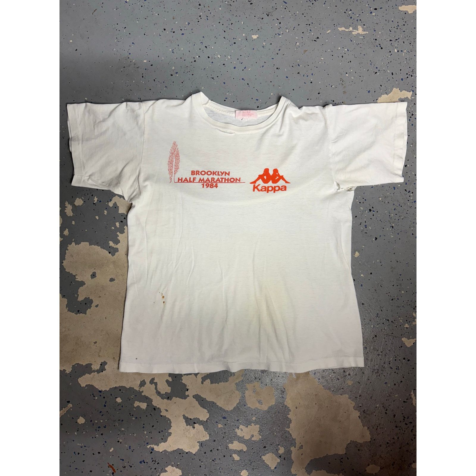 Kappa vintage 80s kappa nyc running tee Size US S / EU 44-46 / 1 - 3 Thumbnail