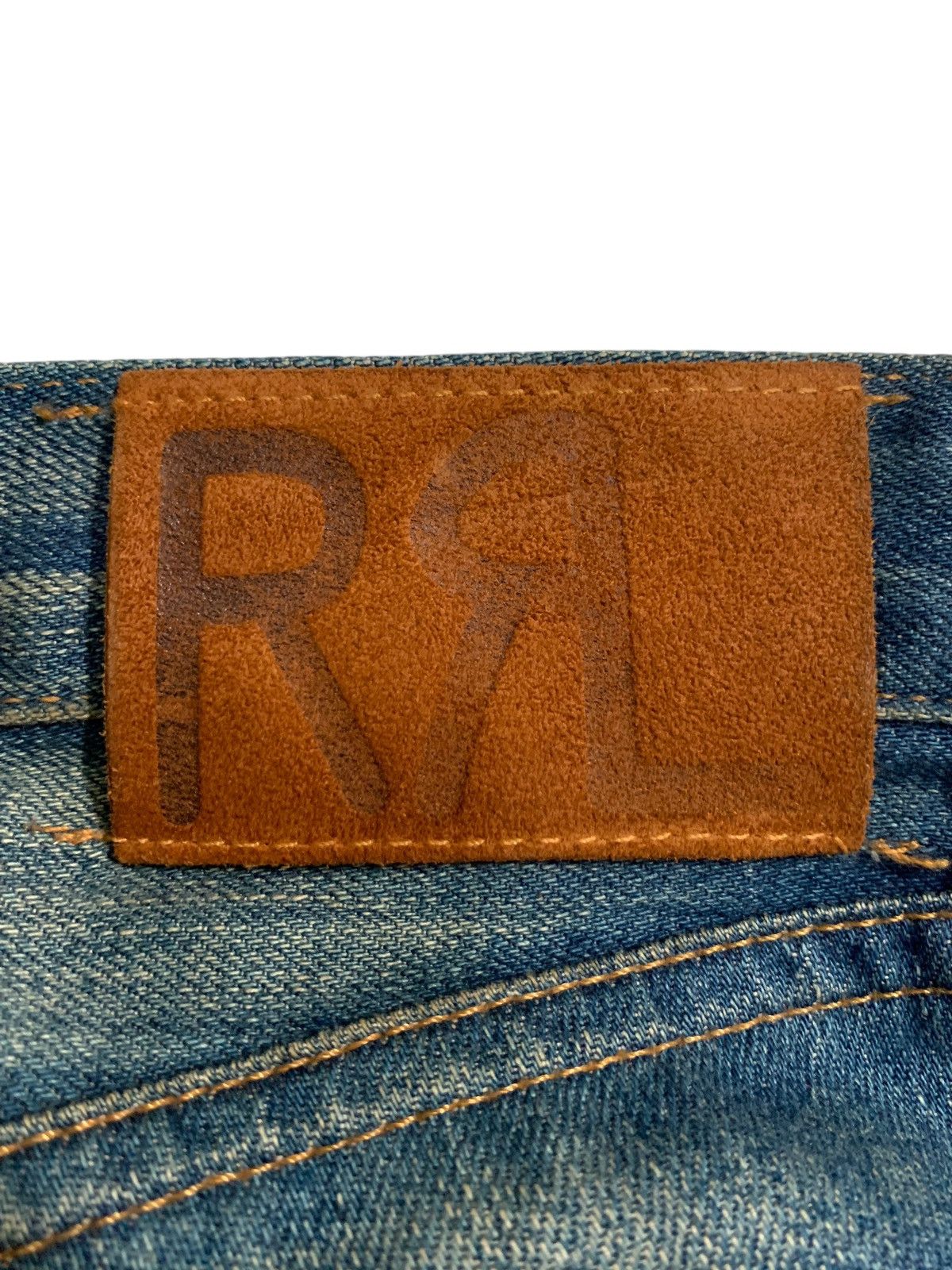 Kapital VINTAGE RRL DOUBLE RALPH LAUREN SELVEDGE RUSTY DISTRESSED Size US 31 - 11 Thumbnail
