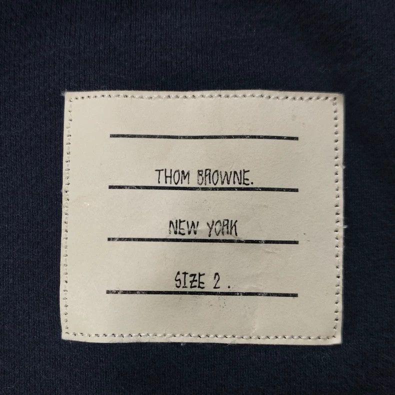 Thom Browne Thom Browne Classic blue hoodie Size US M / EU 48-50 / 2 - 3 Thumbnail