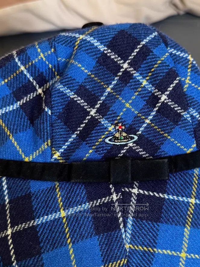 Vivienne Westwood Vivienne Westwood Navy Blue Plaid Fisherman's Hat, Bucket Size ONE SIZE - 3 Thumbnail
