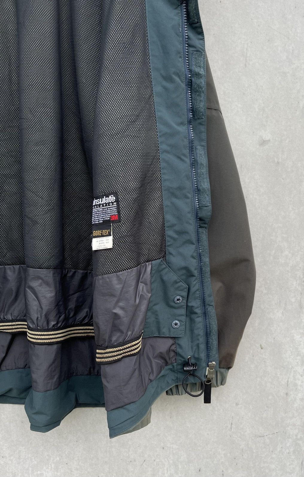 Montbell 🔥Vintage Montbell Men's Gore-Tex Two-tone Hood Jacket Size US XL / EU 56 / 4 - 10 Thumbnail