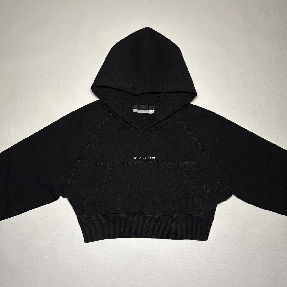 1017 ALYX 9SM 1017 ALYX 9SM Visual Cropped Hoodie Women Black Size XXS / US 00 / IT 34 - 5 Thumbnail