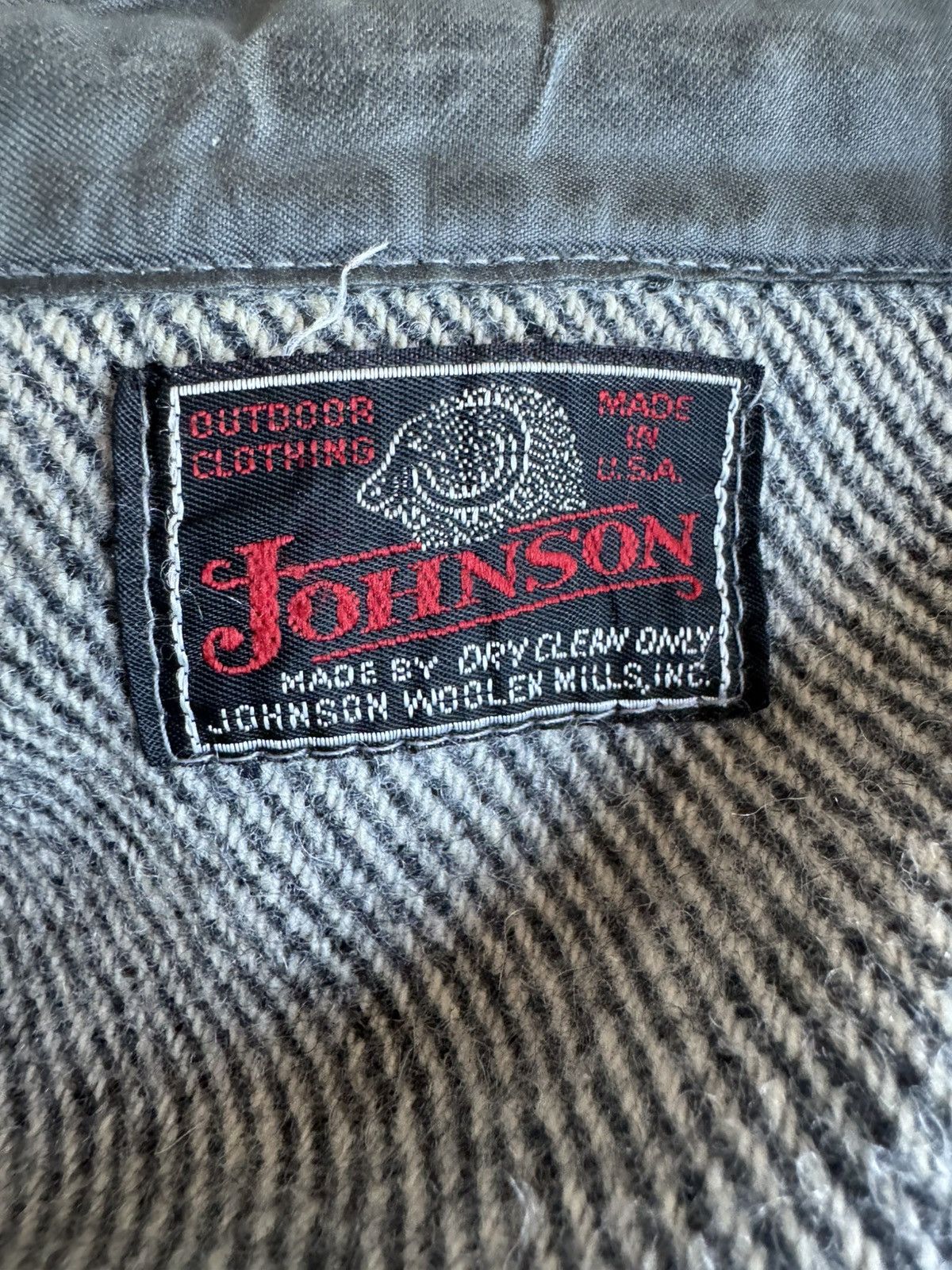 Johnson Woolen Mills × Vintage Vintage Johnson Woolen Mills grey wool cruiser jacket Size US M / EU 48-50 / 2 - 7 Thumbnail