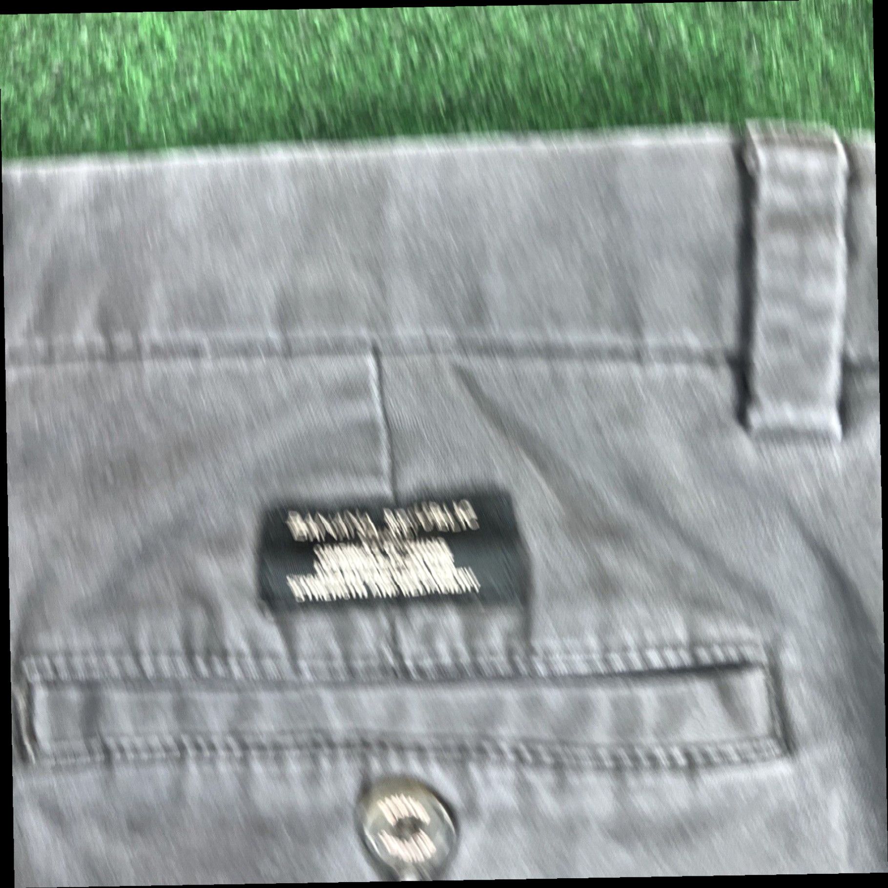 Banana Republic Banana Republic Mens Fulton Skinny Chino Pants Gray- 32 x 32 Inseam Measures 30 Size US 32 / EU 48 - 4 Thumbnail