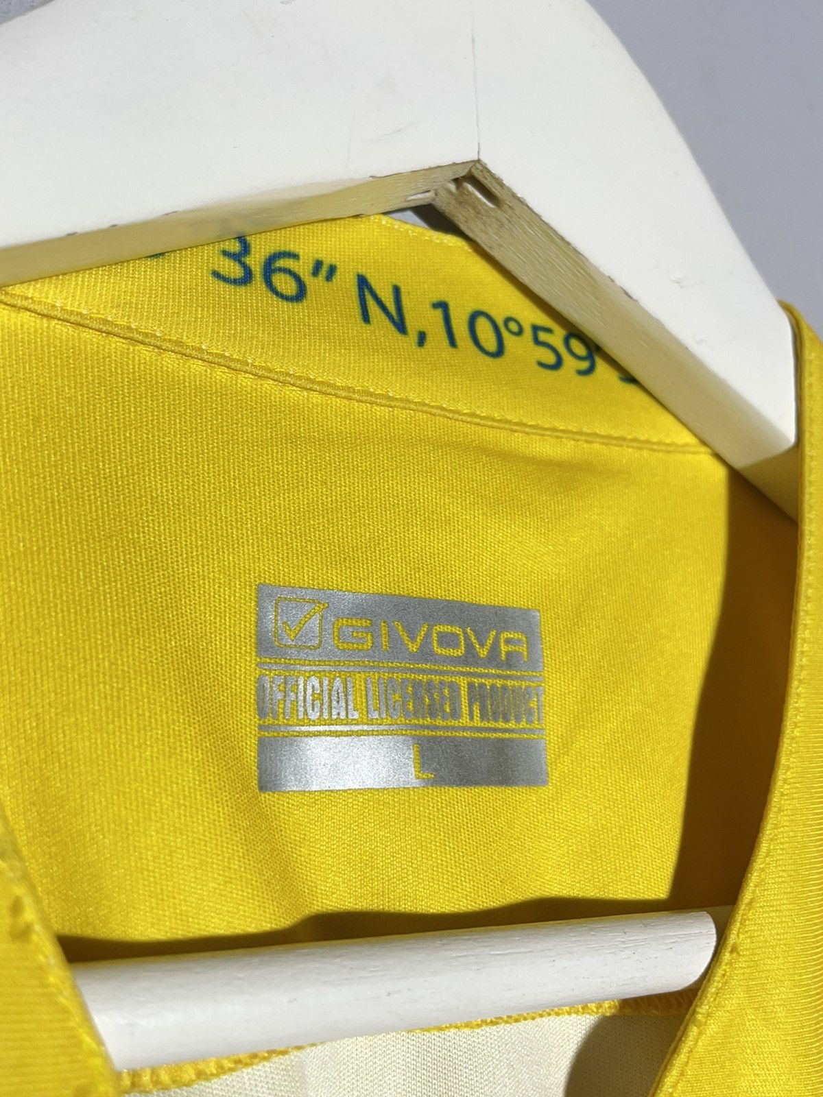 Other Chievo Verona Givova 2020/21 Home Football Shirt Size US L / EU 52-54 / 3 - 14 Thumbnail