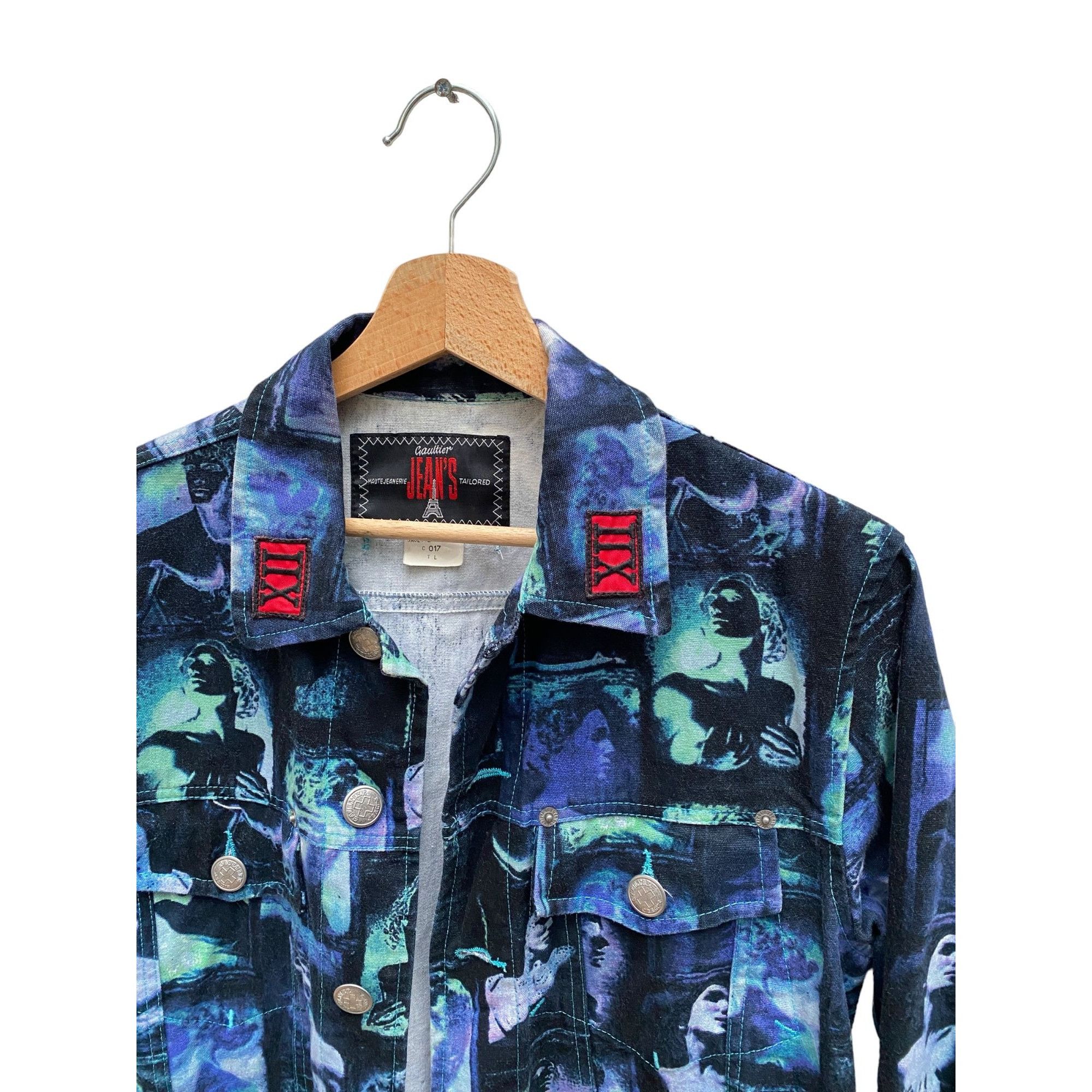 Jean Paul Gaultier Roman Empire Negative Pictures Print Jacket Size US M / EU 48-50 / 2 - 2 Thumbnail