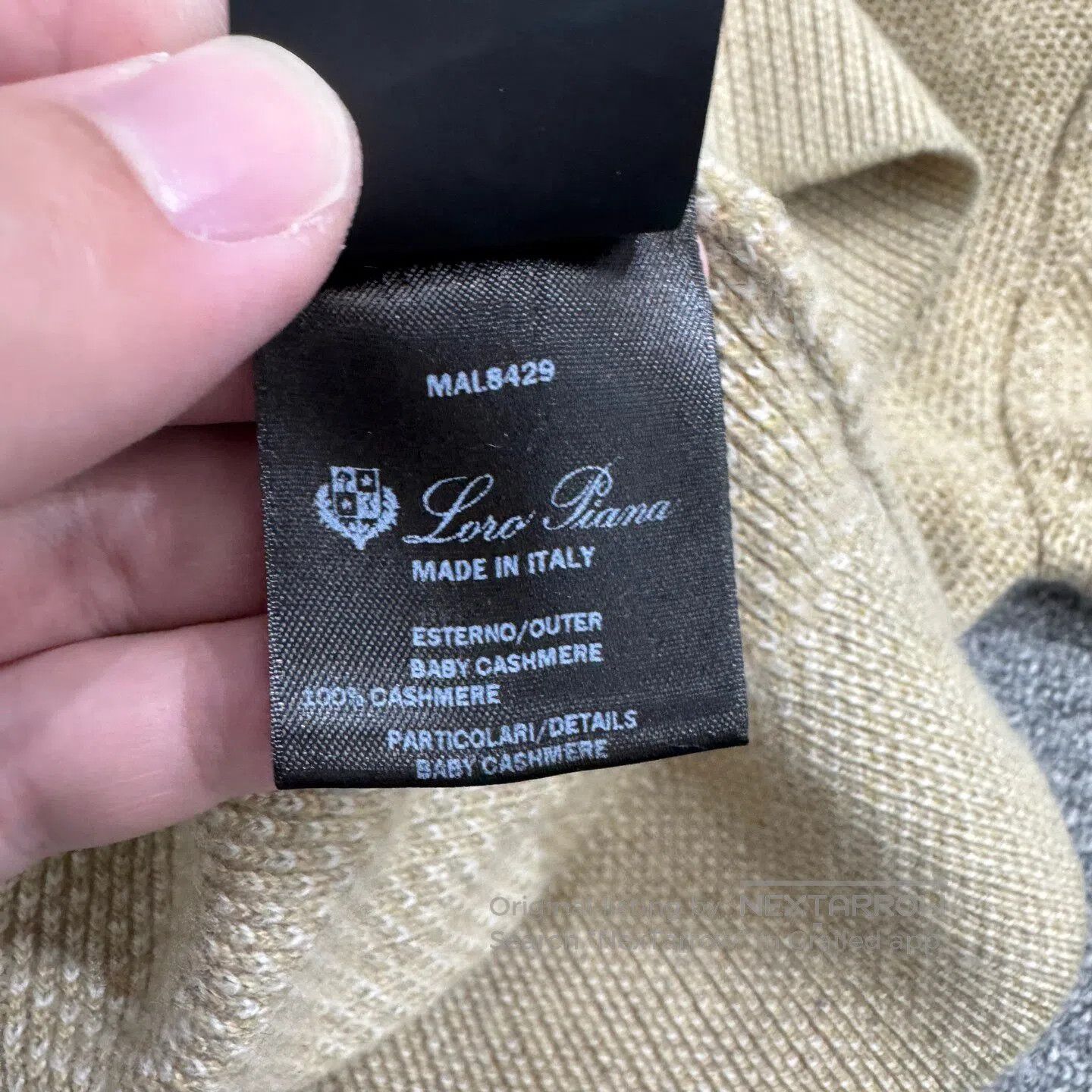 Loro Piana LORO PIANA BABY CASHMERE Cashmere Knit sweater| Size US S / EU 44-46 / 1 - 4 Thumbnail