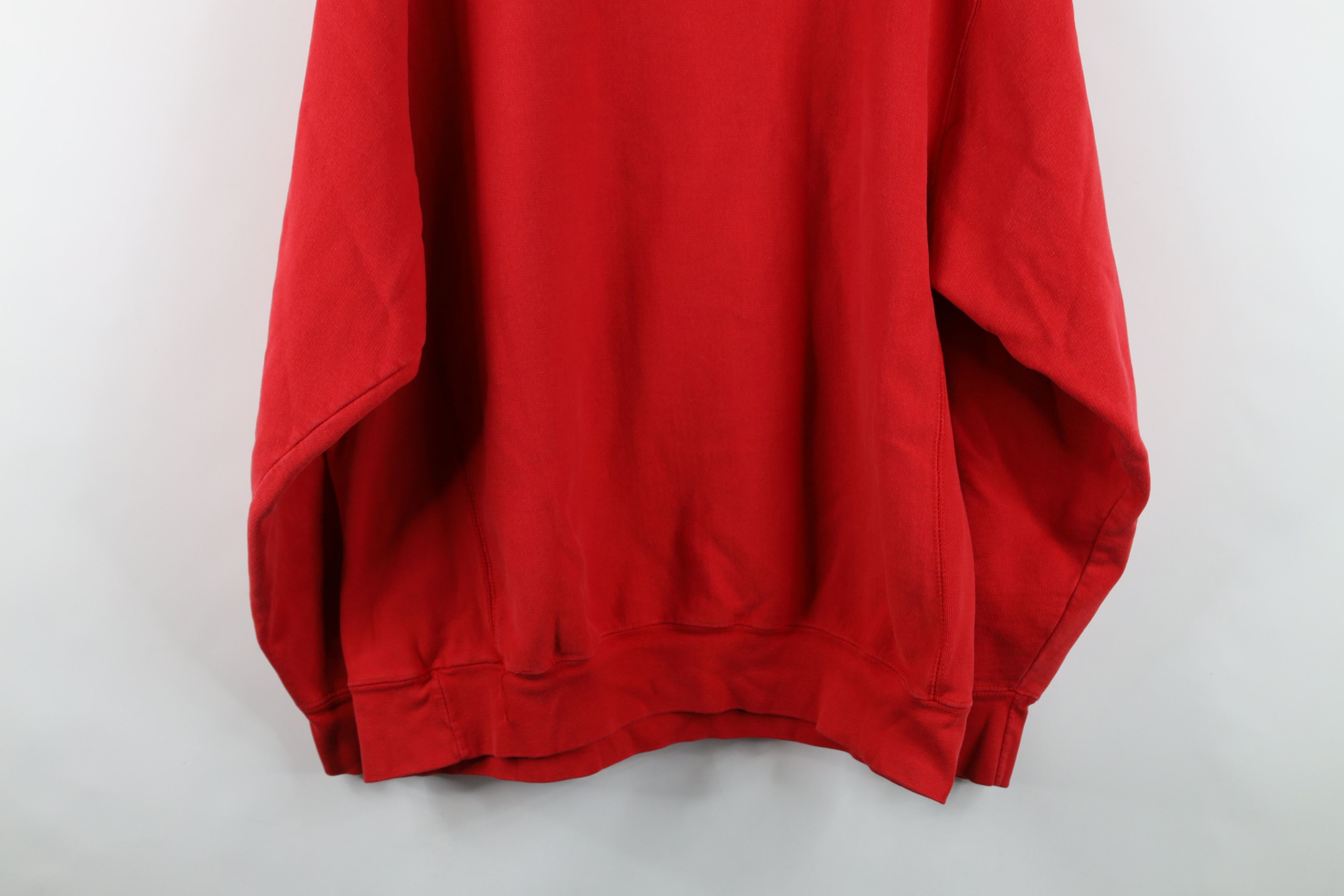 Vintage Vintage 90s Heavyweight Ohio State University Sweatshirt Red Size US XXL / EU 58 / 5 - 15 Thumbnail