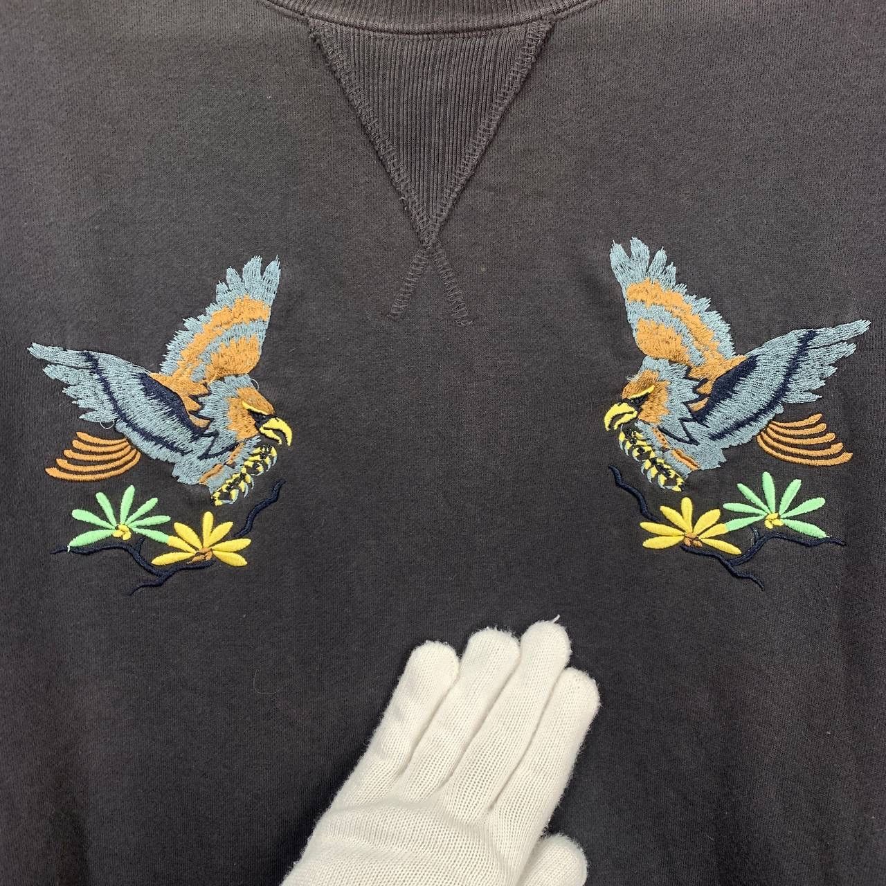 Japanese Brand MERRY GARDEN Sukajan Japan Sweatshirt #2321/02 Size US M / EU 48-50 / 2 - 4 Thumbnail