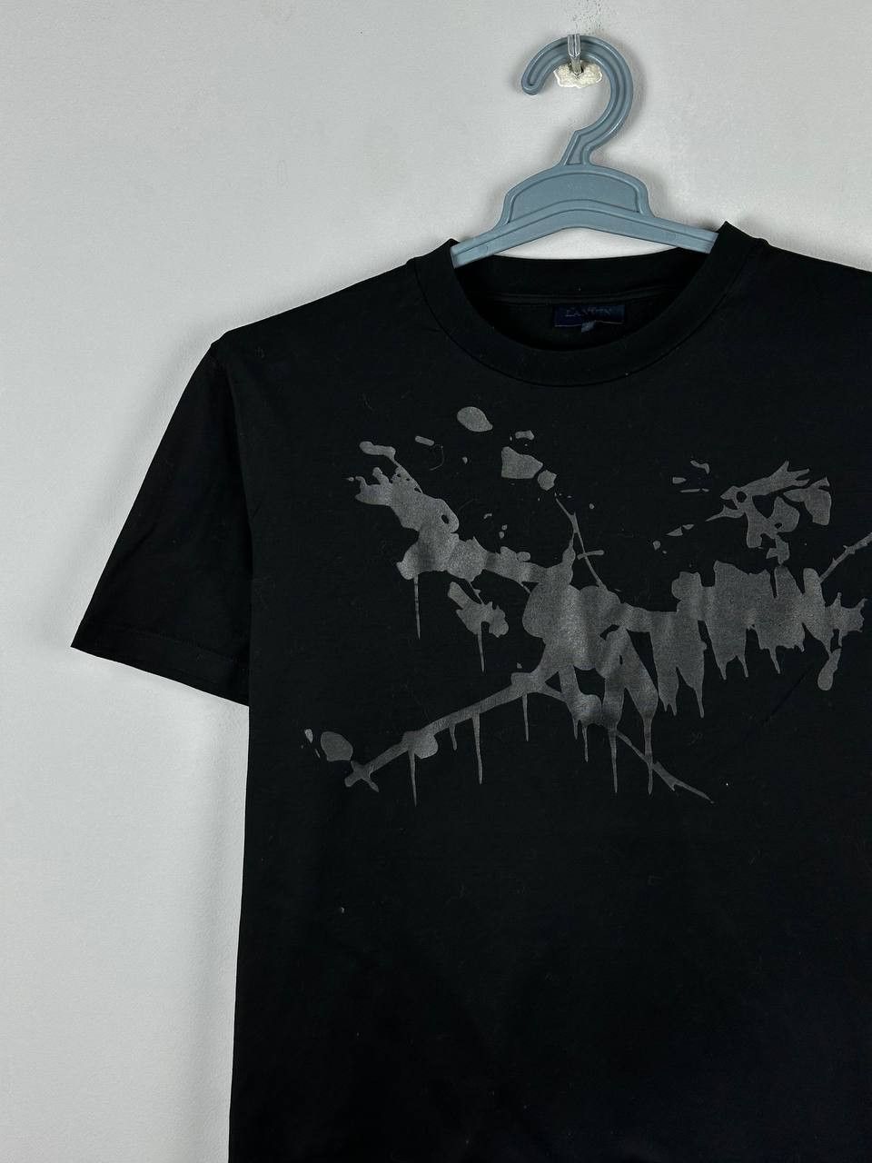 Lanvin Lanvin Abstract Logo Black Luxury T Shirt Size US M / EU 48-50 / 2 - 3 Thumbnail