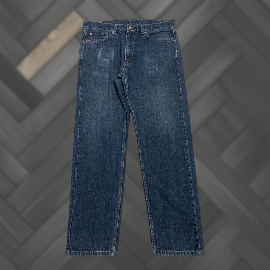 Levi's Levi's 505 Mens Jeans Regular Fit Straight Denim Blue W38 L34 Pants Jeans Size US 38 / EU 54 - 1 Thumbnail