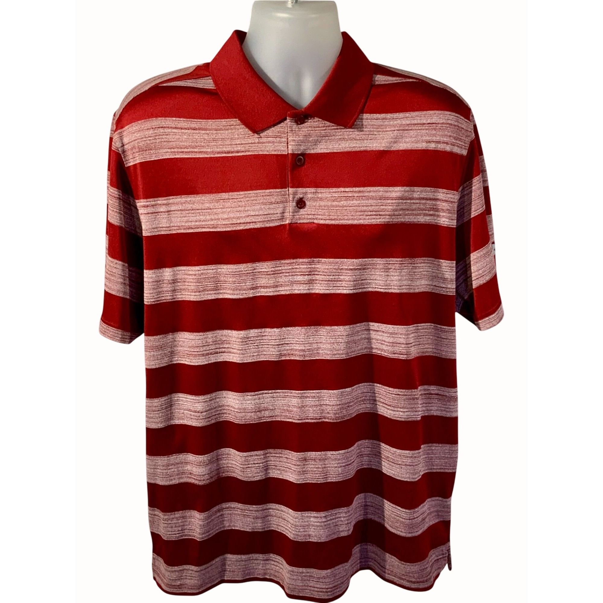 Under Armour Under Armour Mens Burgundy Red Heatgear Polo Shirt Short Sle Size US XL / EU 56 / 4 - 1 Thumbnail