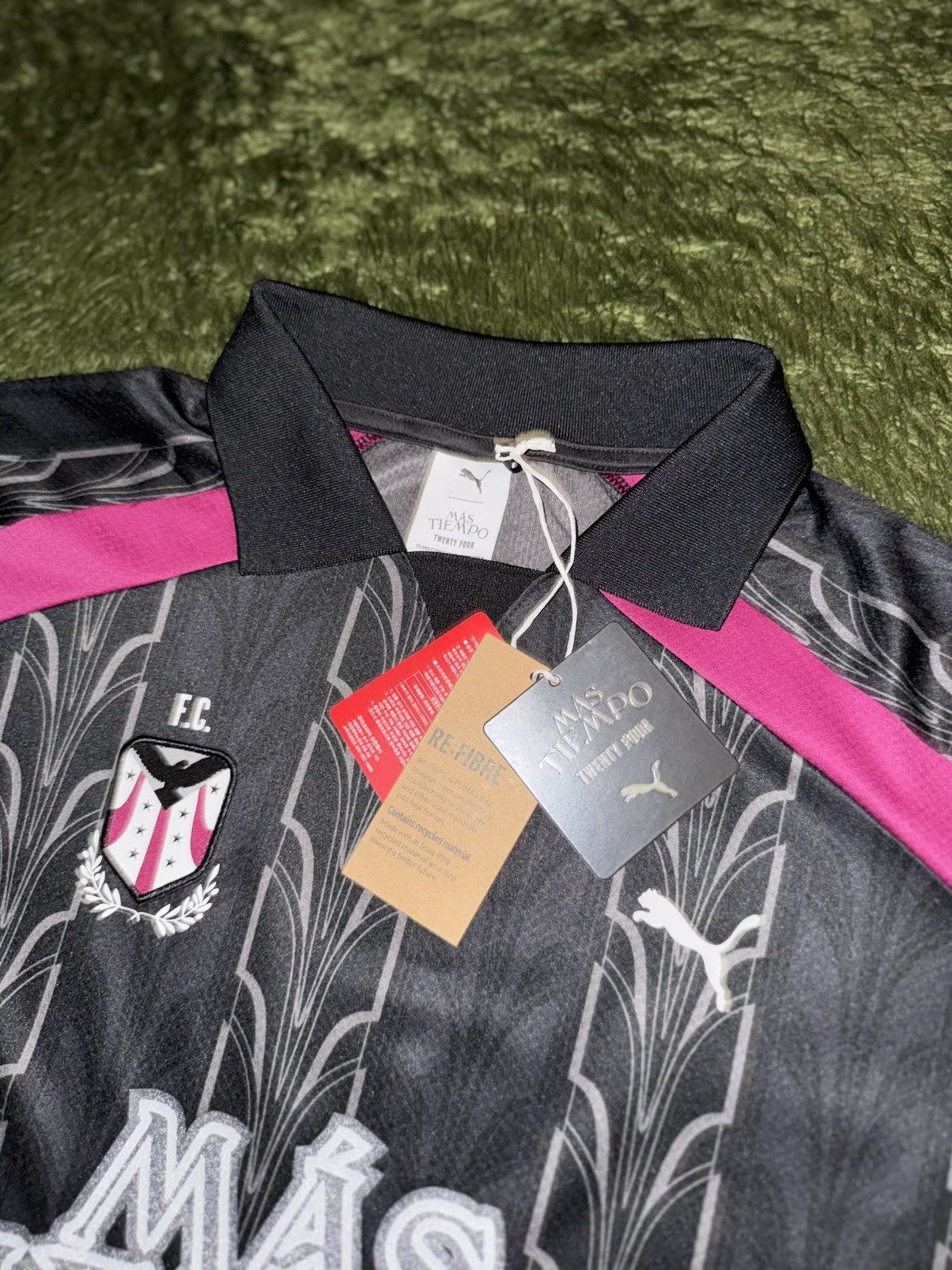 Puma × Skepta [L] Puma x Skepta MAS TIEMPO Jersey Tee Black Size US XL / EU 56 / 4 - 3 Thumbnail
