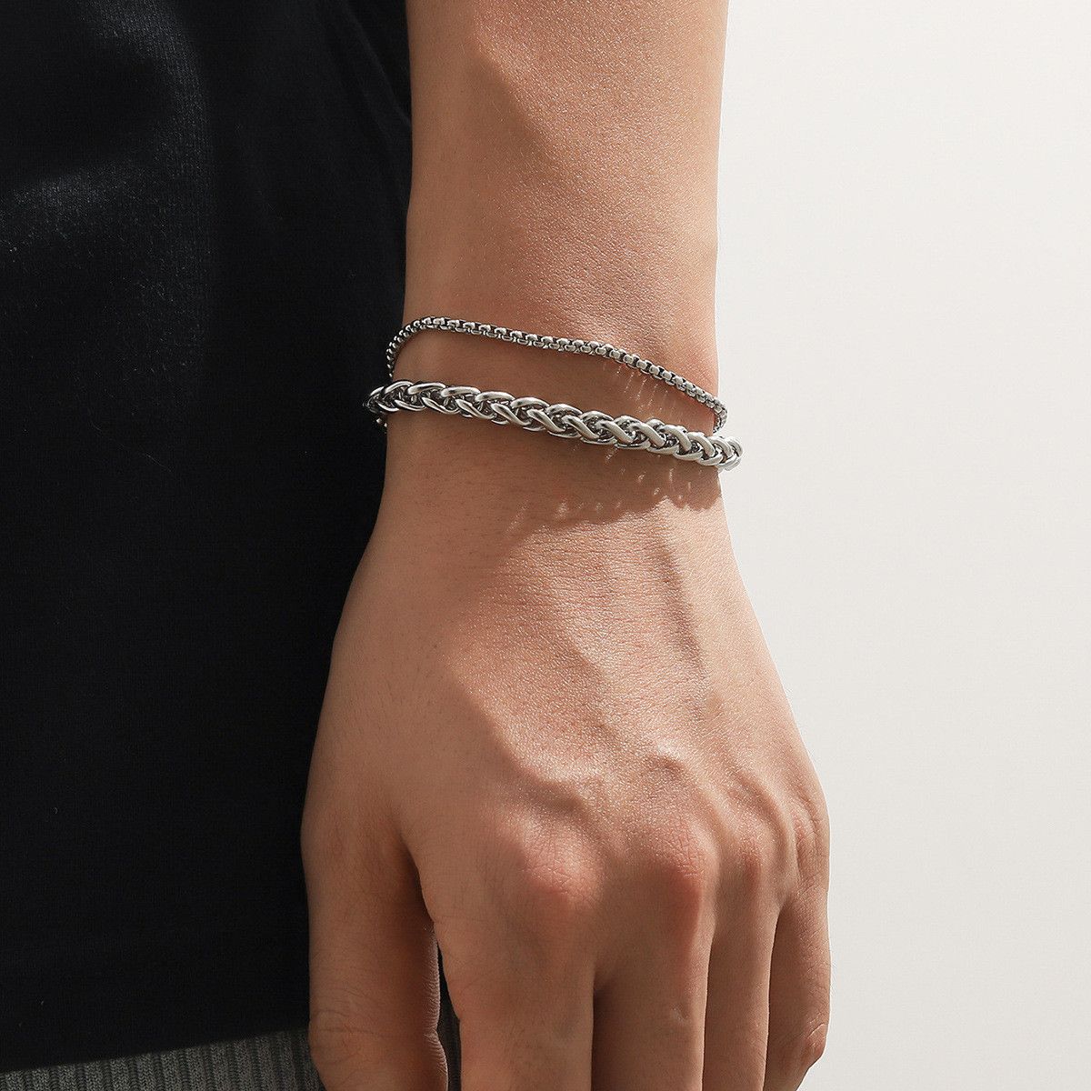 Jewelry Punk Bracelet Y2K Punk Chain Gotch Bracelets Chains Size ONE SIZE - 3 Thumbnail