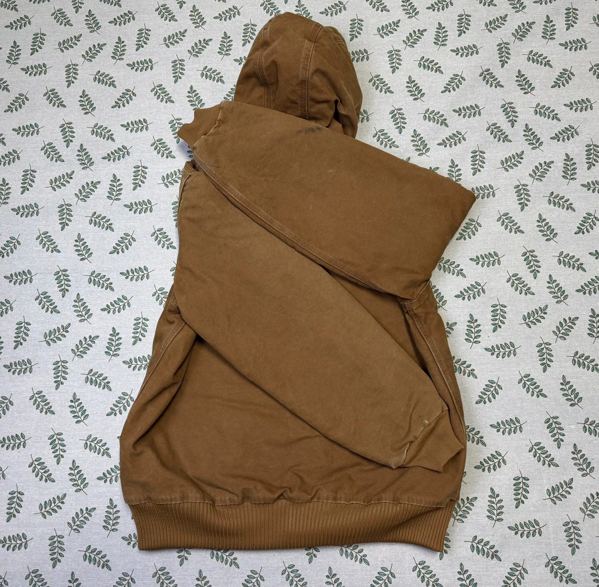Carhartt Vintage Carhartt Main Line J130 Brown M Hooded Work Jacket Size US M / EU 48-50 / 2 - 6 Thumbnail