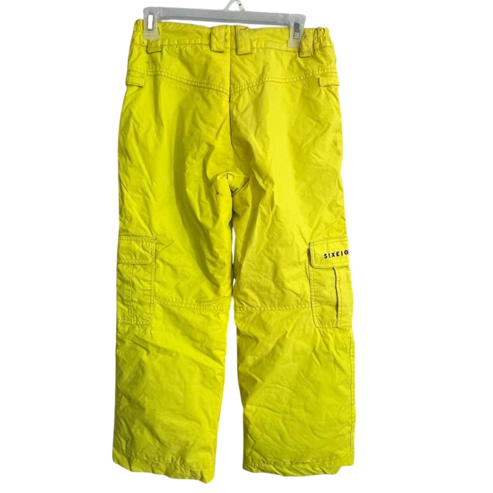 686 686 MANNUAL RIDGE INSULATED PANTS YOUTH FLASH YELLOW LARGE Size US 30 / EU 46 - 2 Thumbnail