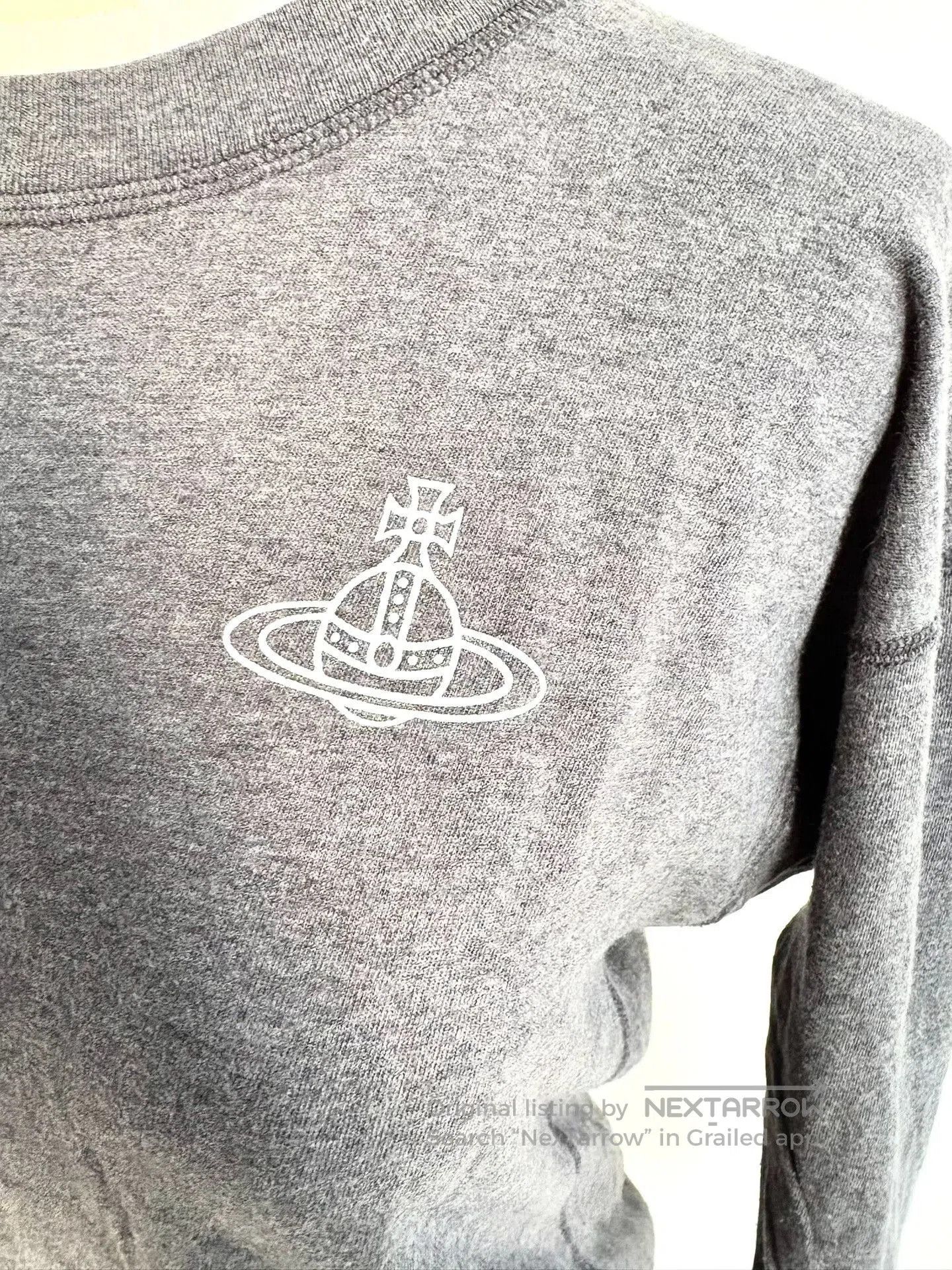Vivienne Westwood vivienne westwood gray long sleeve top. Size M / US 6-8 / IT 42-44 - 3 Thumbnail