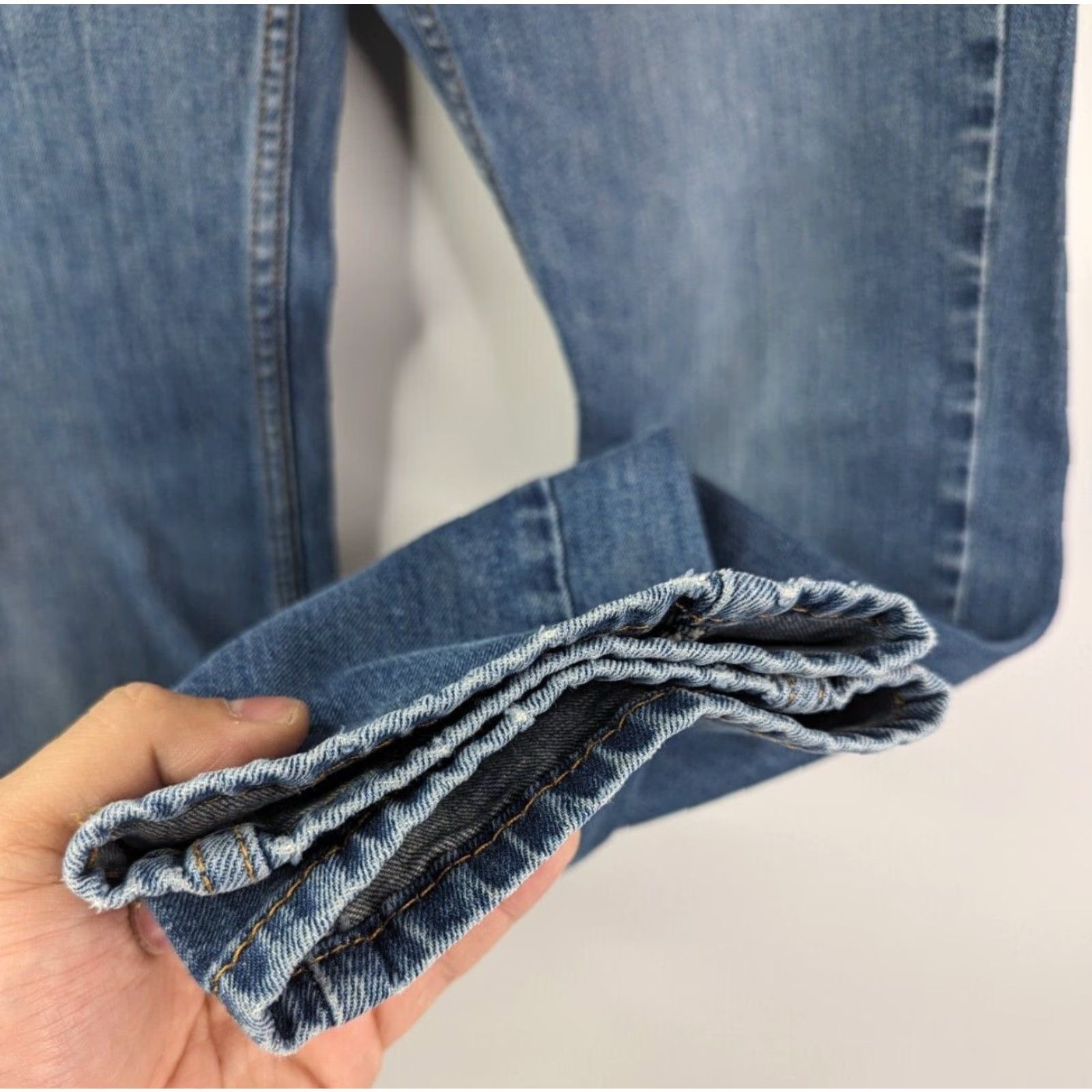 Levi's Levi's 511 Jeans Men's Slim Straight Blue Dark Wash Denim 29x30 Logo 90s Size US 29 - 3 Thumbnail