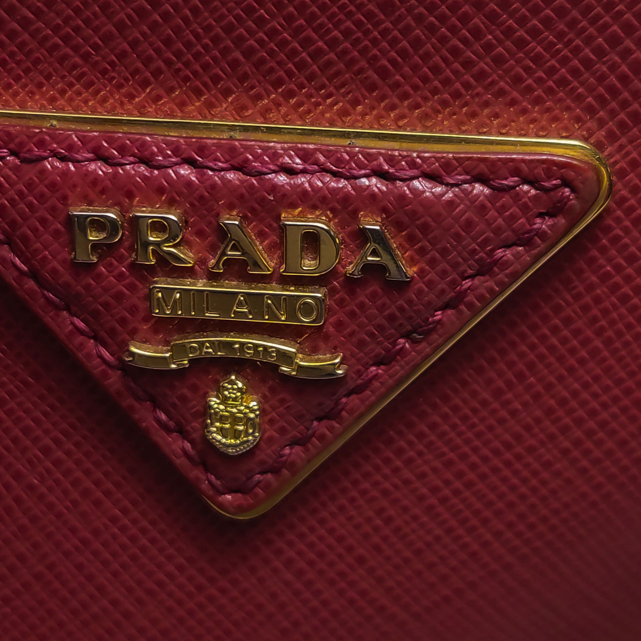 Prada prada galleria mid size bag 0099 Size ONE SIZE - 12 Thumbnail