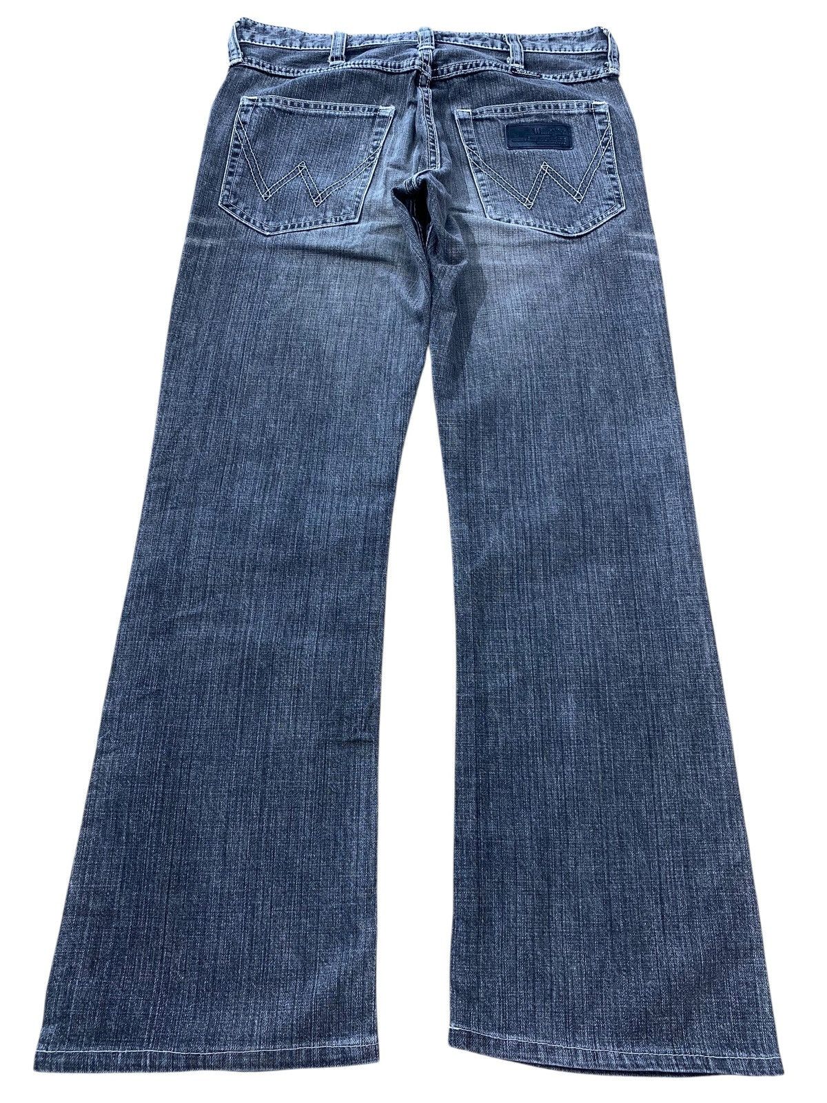 Wrangler Vintage Wrangler Brand Faded Whiskers Style Jeans Size US 31 - 3 Thumbnail