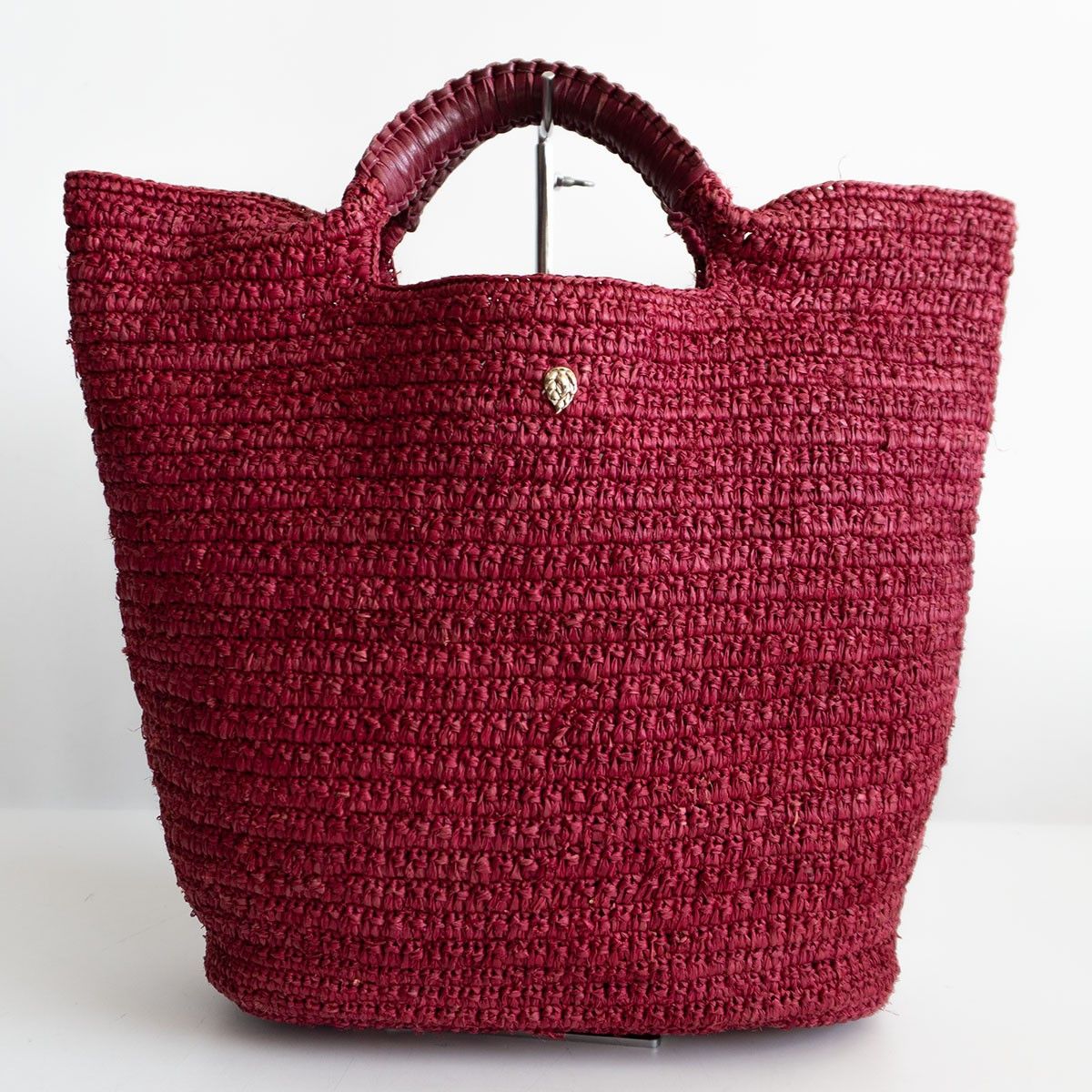 Vintage HELEN KAMINSKI Leather handle raffia tote Bag Size ONE SIZE - 1 Thumbnail
