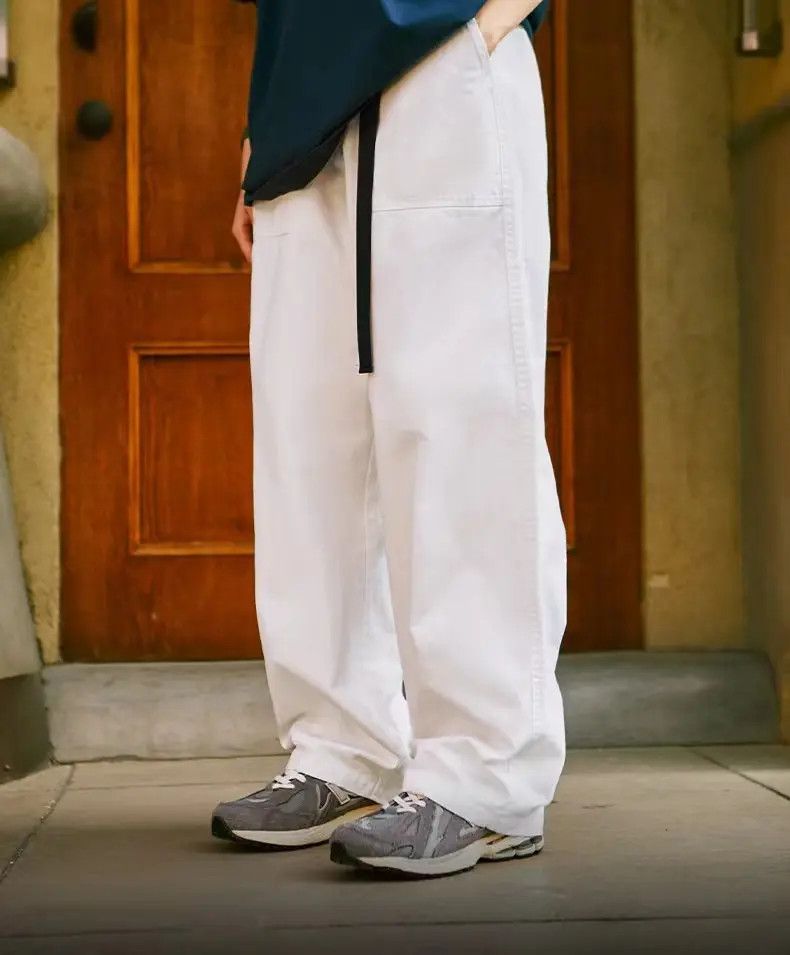 Designer × Japanese Brand Vintage Streetwear Japanese Design Loose Casual Pants Size US 32 / EU 48 - 2 Thumbnail