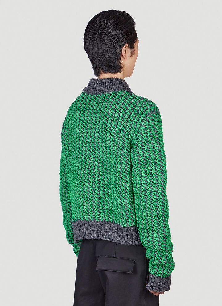 Bottega Veneta o1loc1c0324 708699 Jumper in Green Size US S / EU 44-46 / 1 - 4 Thumbnail