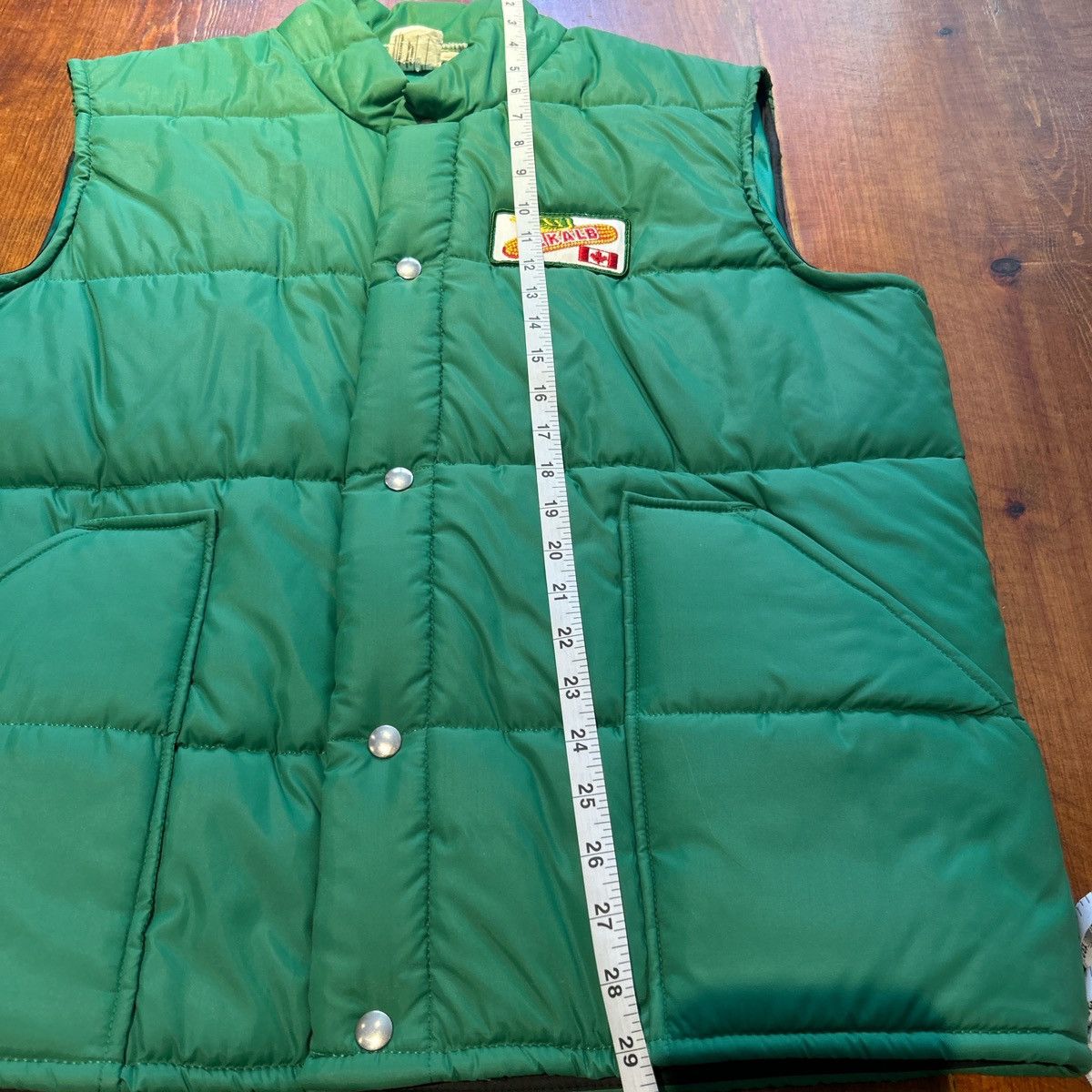 Other Vintage 80s Green Puffer Vest Size US L / EU 52-54 / 3 - 4 Thumbnail