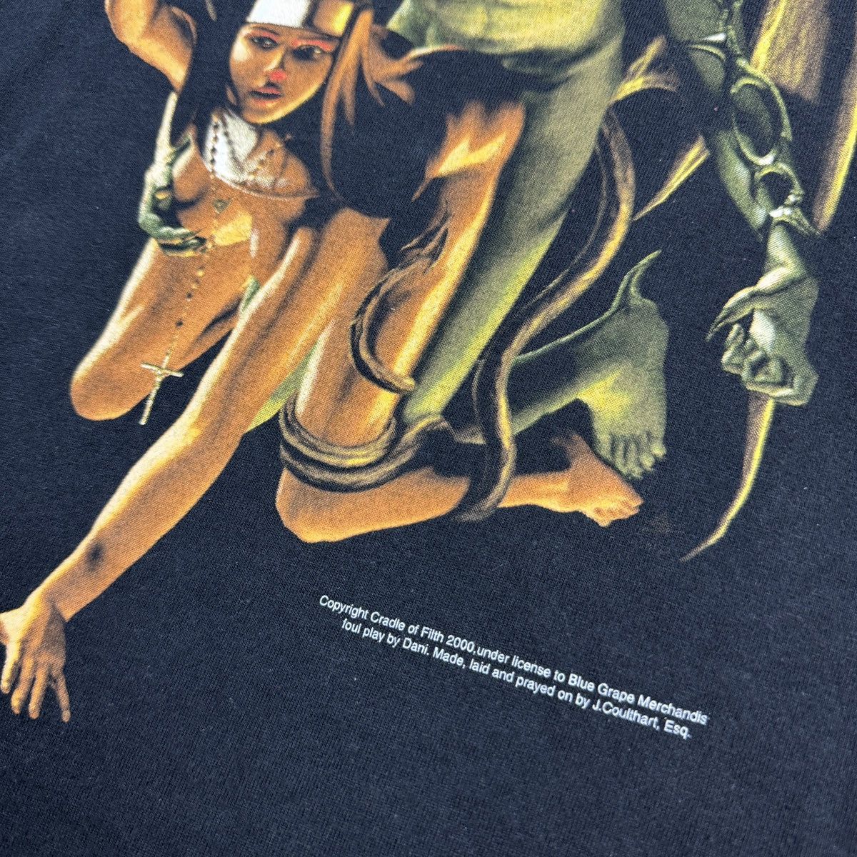 Other Vintage 2000 Cradle of Filth Long Sleeve Size US XL / EU 56 / 4 - 7 Thumbnail