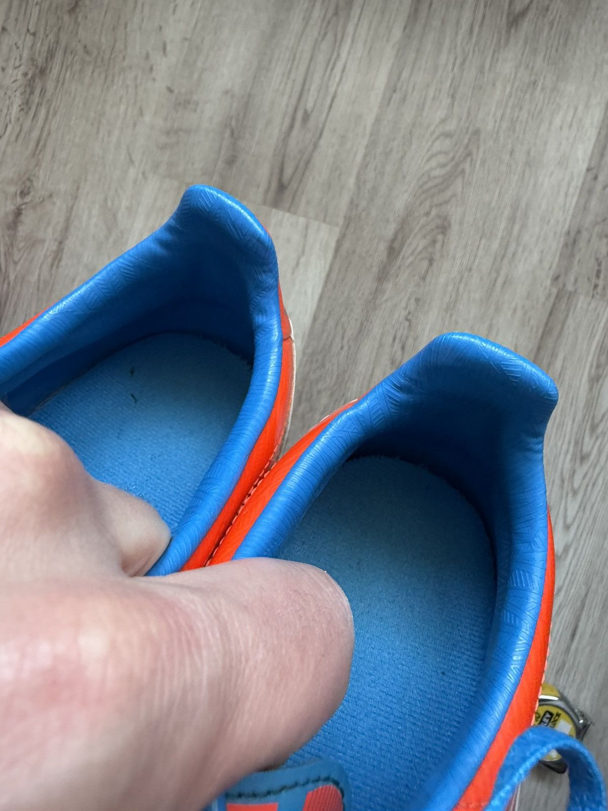 Adidas Adidas F50 Soccer Cleats Red Blue FG Size US 9.5 (V21304) Size US 9.5 / EU 42-43 - 23 Thumbnail